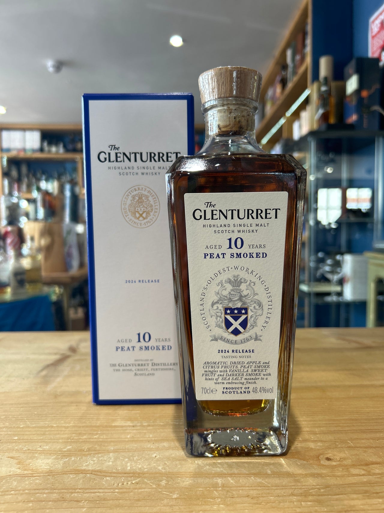 Glenturret Aged 10 Years Peat Smoked 2024 Release 70cl 48.4%