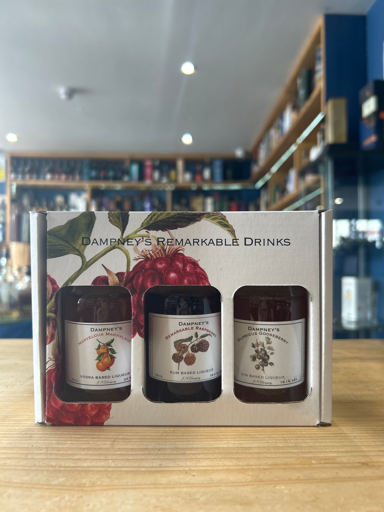 Dampney's Remarkable Drinks Liqueurs 3 x 10cl