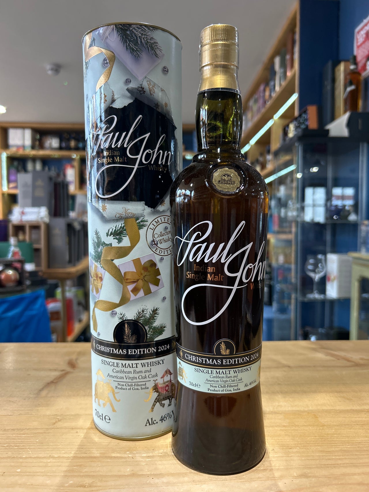 Paul John Christmas Edition 2024 Indian Single Malt Whisky 70cl 46%
