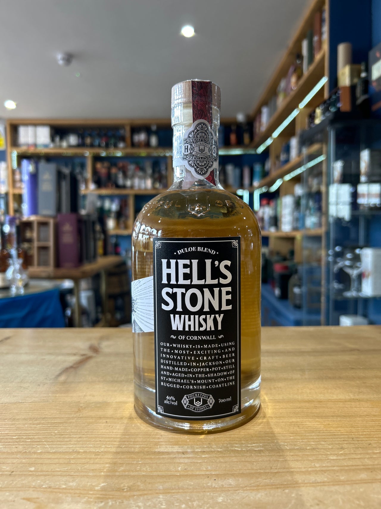 Hell's Stone Duloe Blend Whisky 70cl 40%