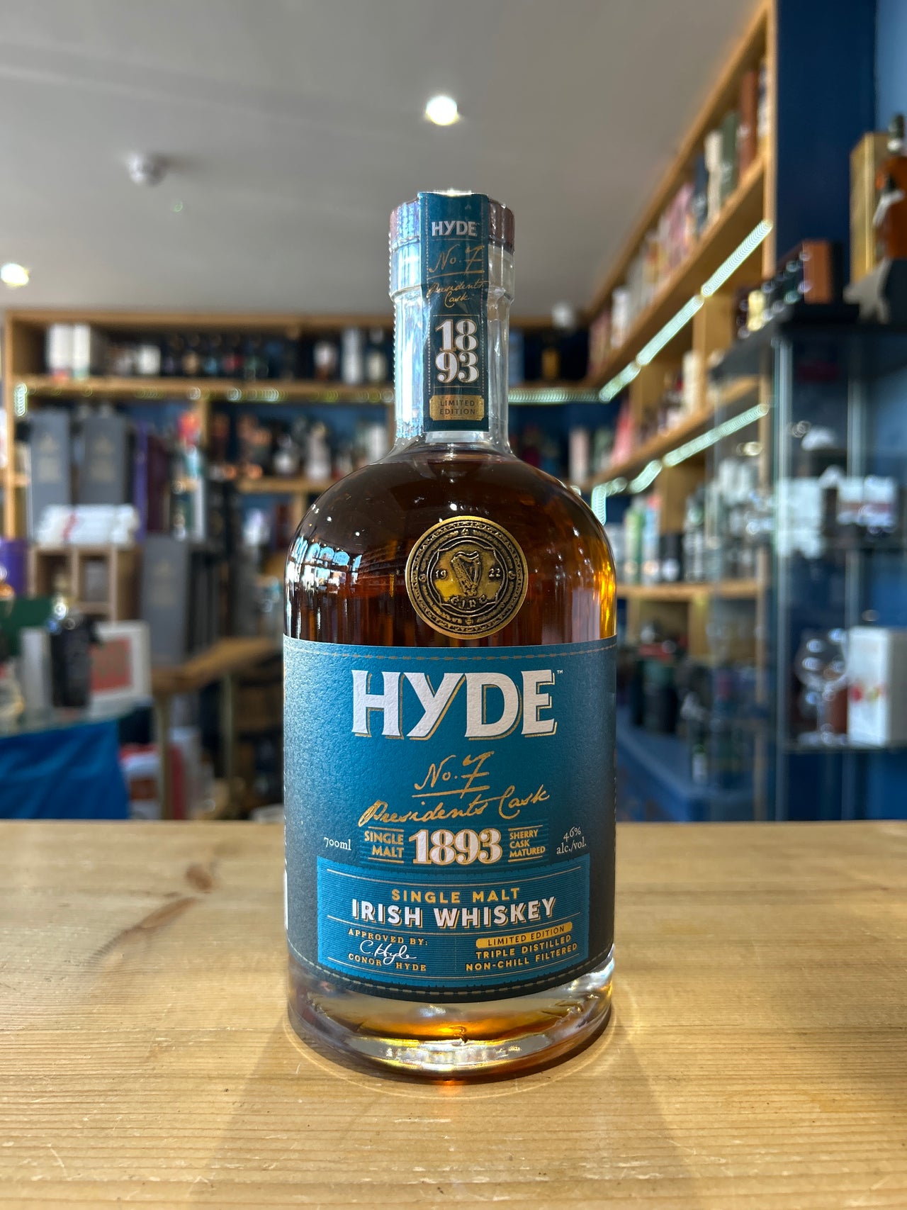 Hyde No.7 Sherry Cask Matured Single Malt Irish Whiskey 70cl 46%