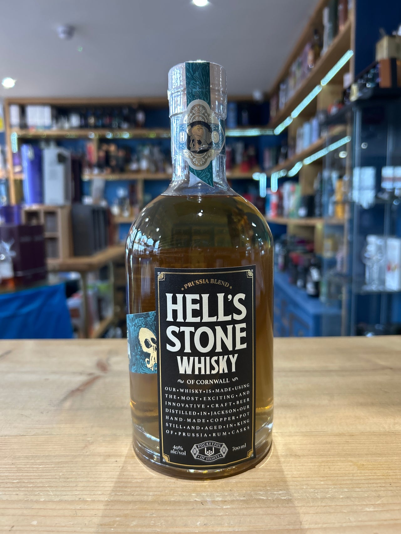 Hell's Stone Whisky Prussia Rum Blend 70cl 40%