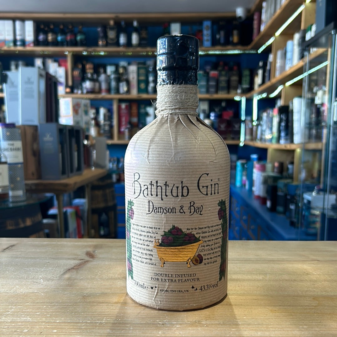 Bathtub Damson & Bay Gin 70cl 43.3%