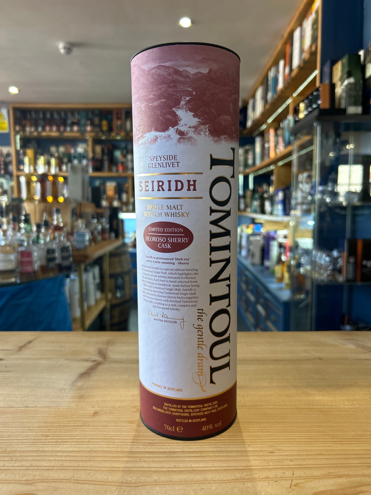 Tomintoul Seiridh Oloroso Sherry Cask Finish 70cl 40%