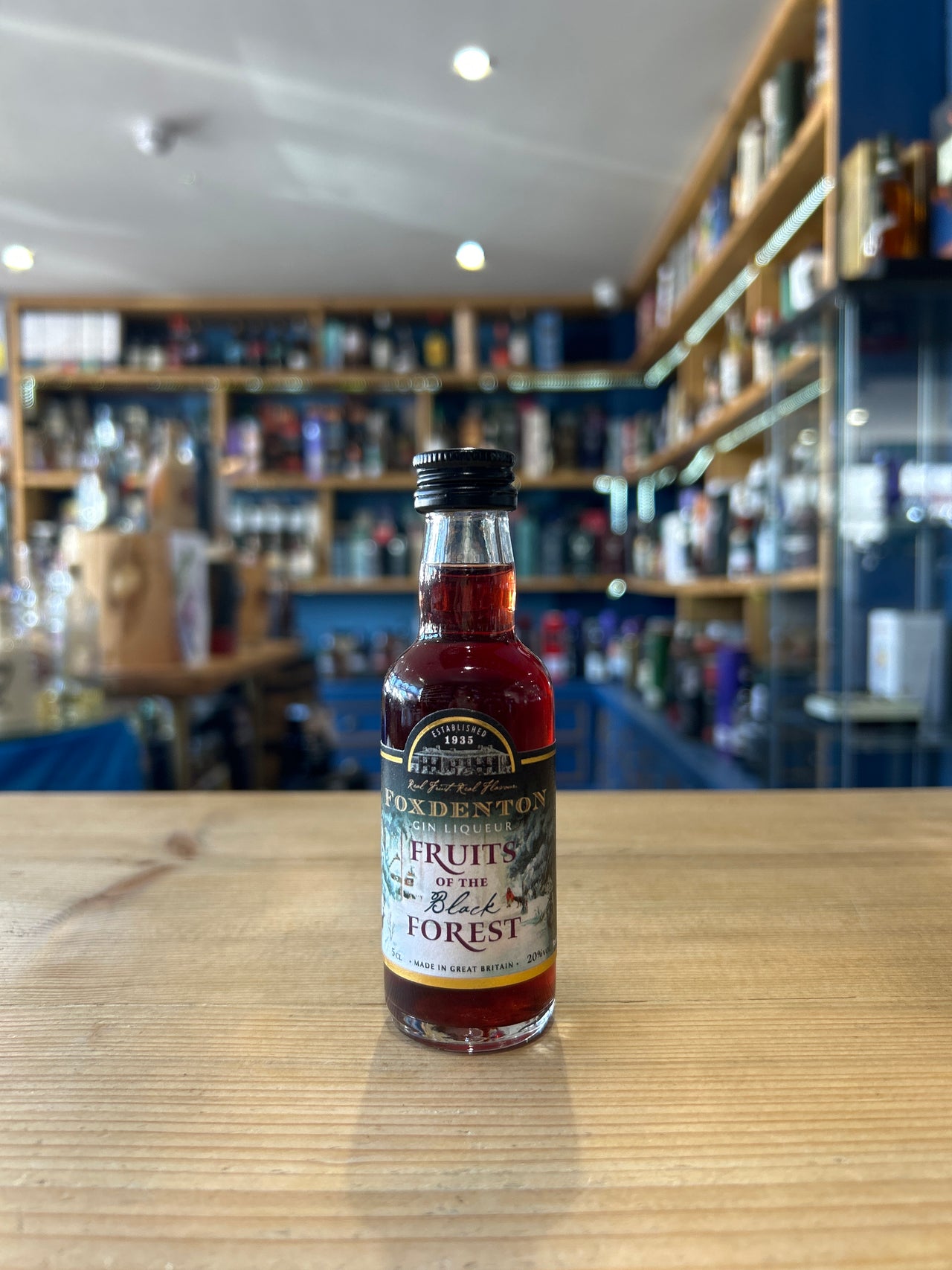 Foxdenton Fruit of the Black Forest Gin Liqueur 5cl 20%