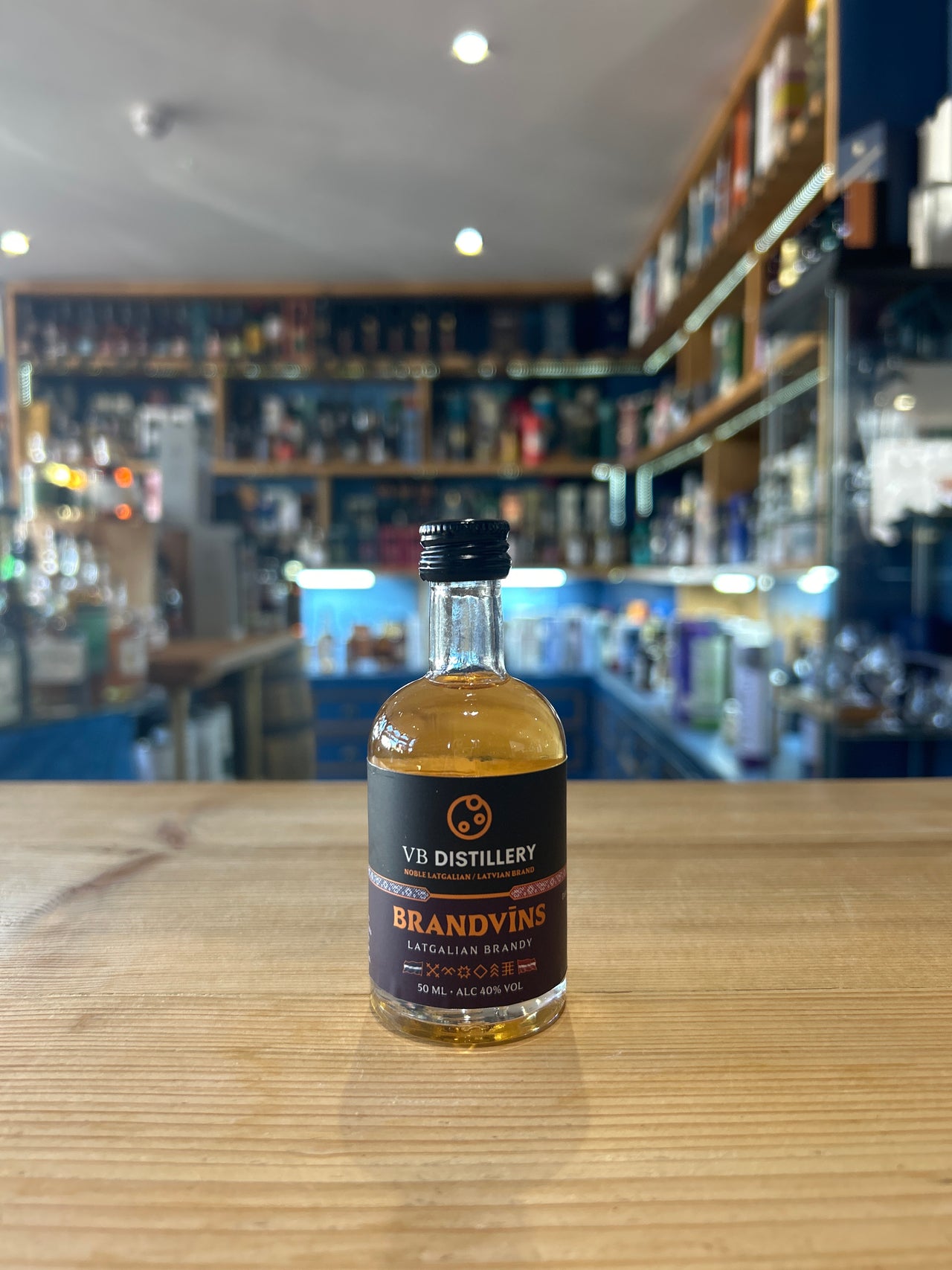 VB Distillery Brandvins Latvian Brandy 5cl 40%
