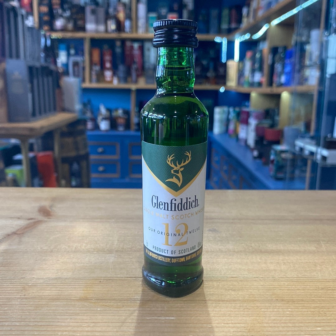 Glenfiddich 12 Year Old 5cl 40%