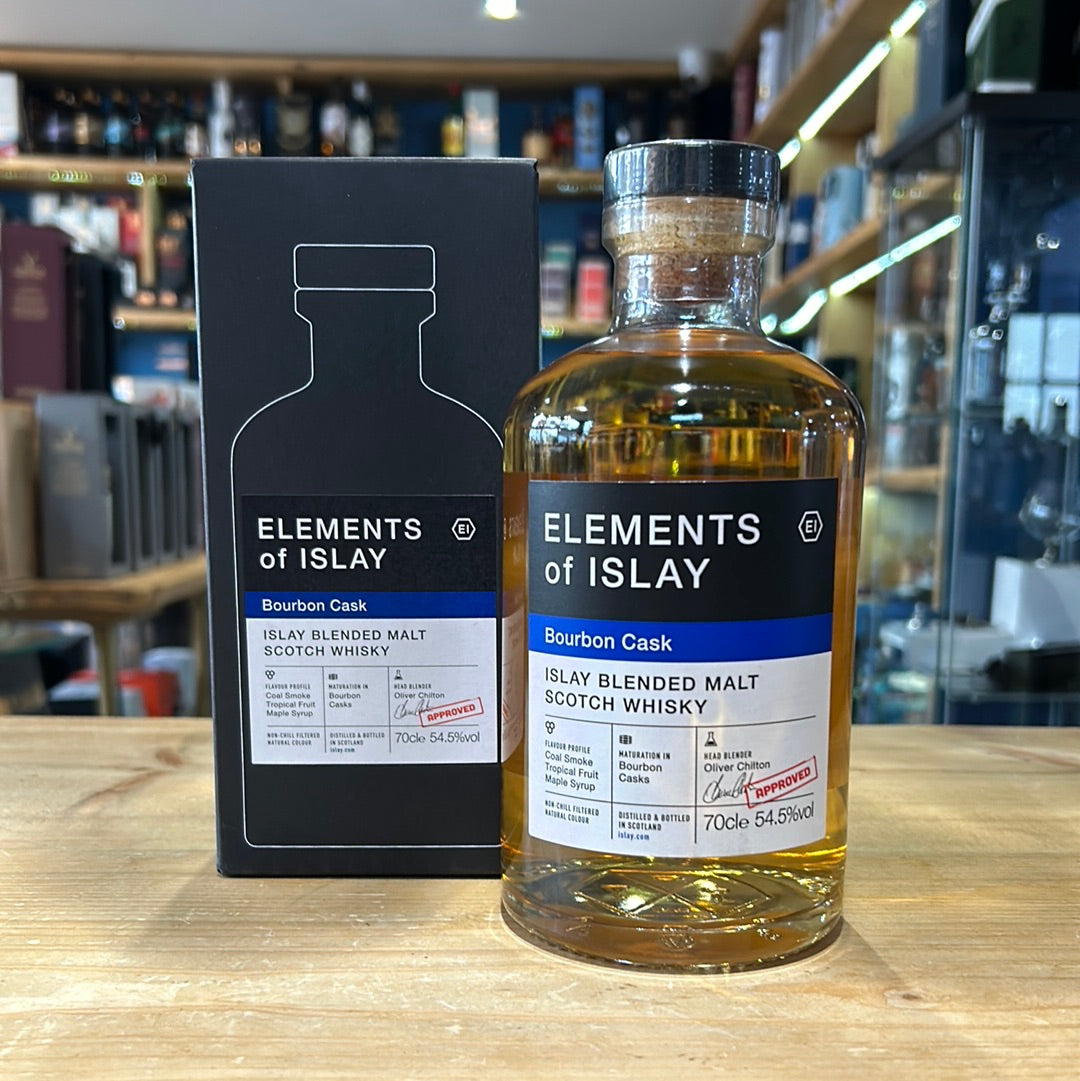 Elements of Islay Bourbon Cask 70cl 54.5%