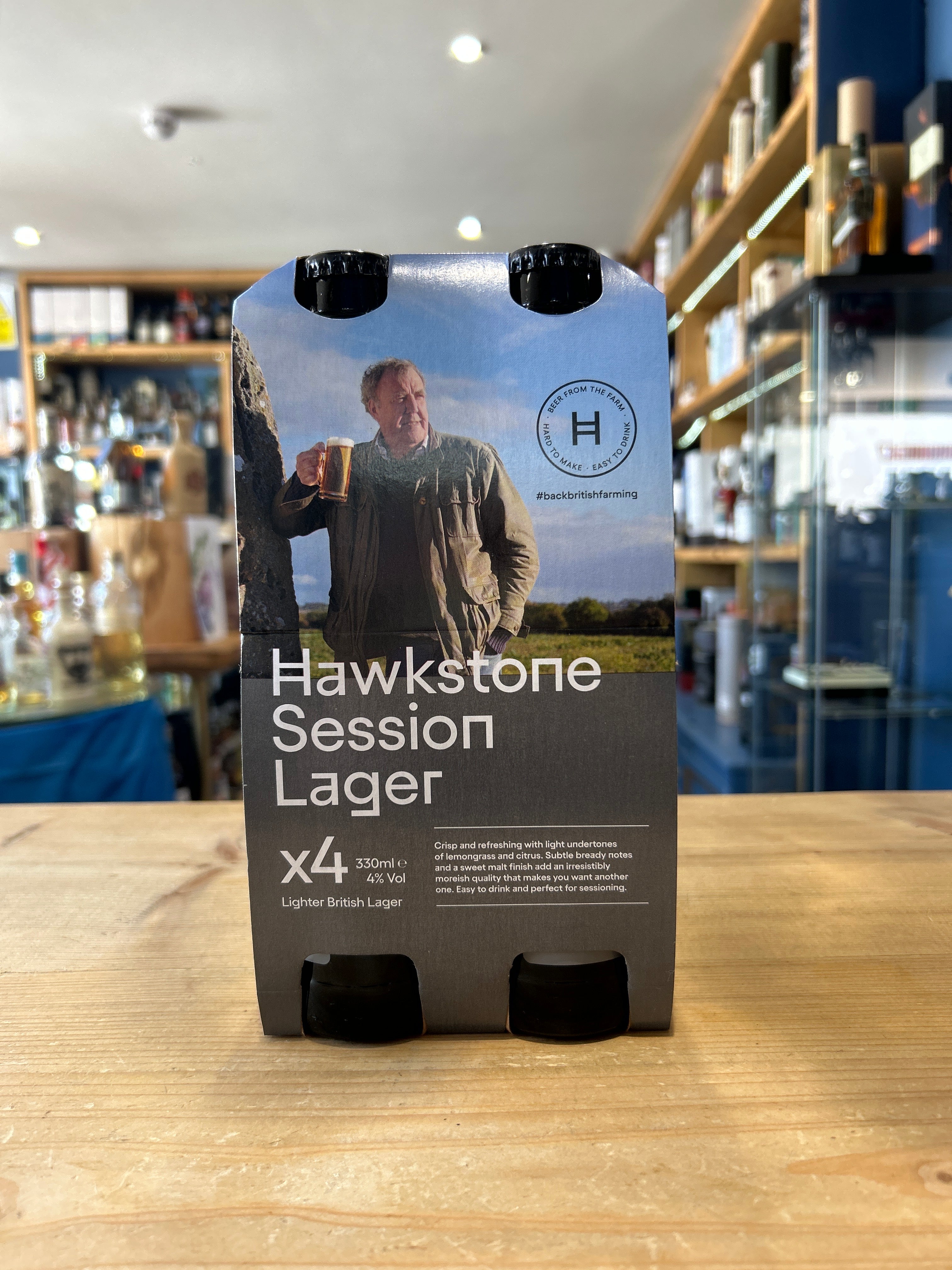 Hawkstone Session Hawkstone 4 x Session Lager Bottle Pack 4%