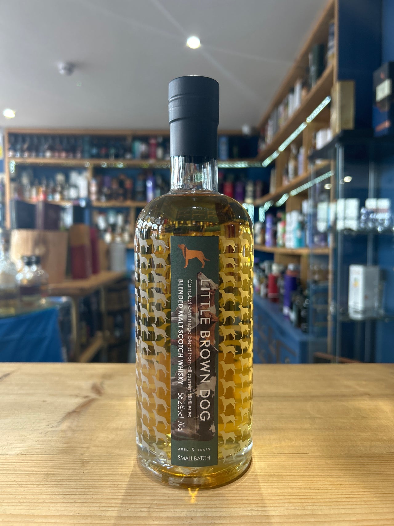 Little Brown Dog Campbeltown Mega Blend Aged 9 Years 70cl 56.2%