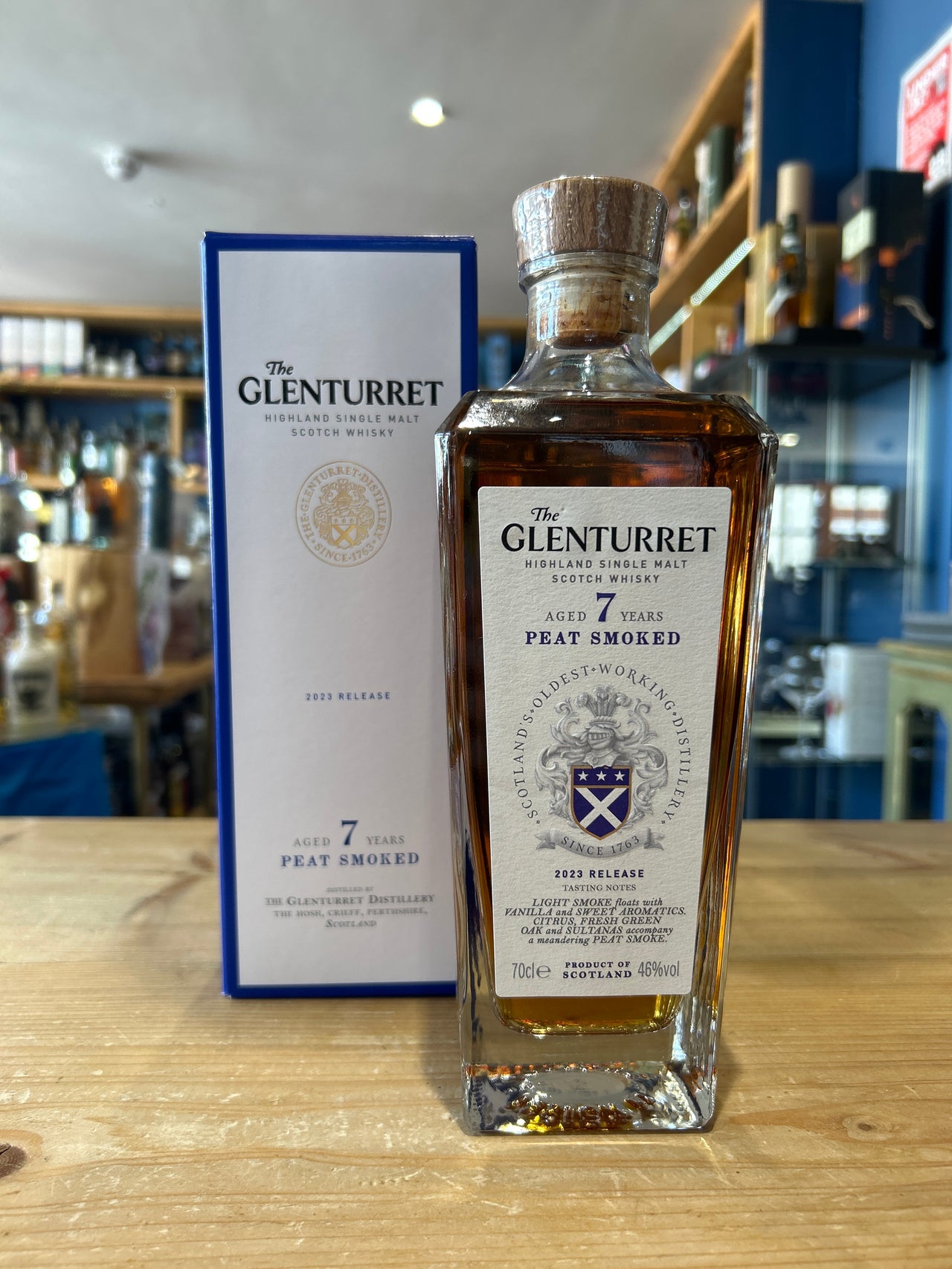 Glenturret Aged 7 Years Peat Smoked 2023 Release 70cl 46%