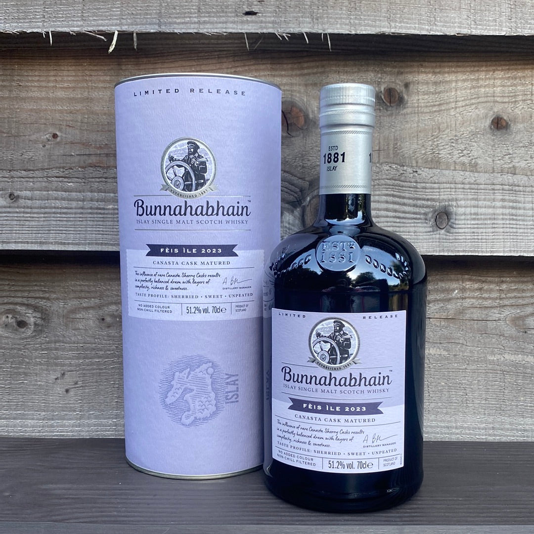 Bunnahabhain Canasta Cask Matured - Feis Ile 2023 70cl 51.2%