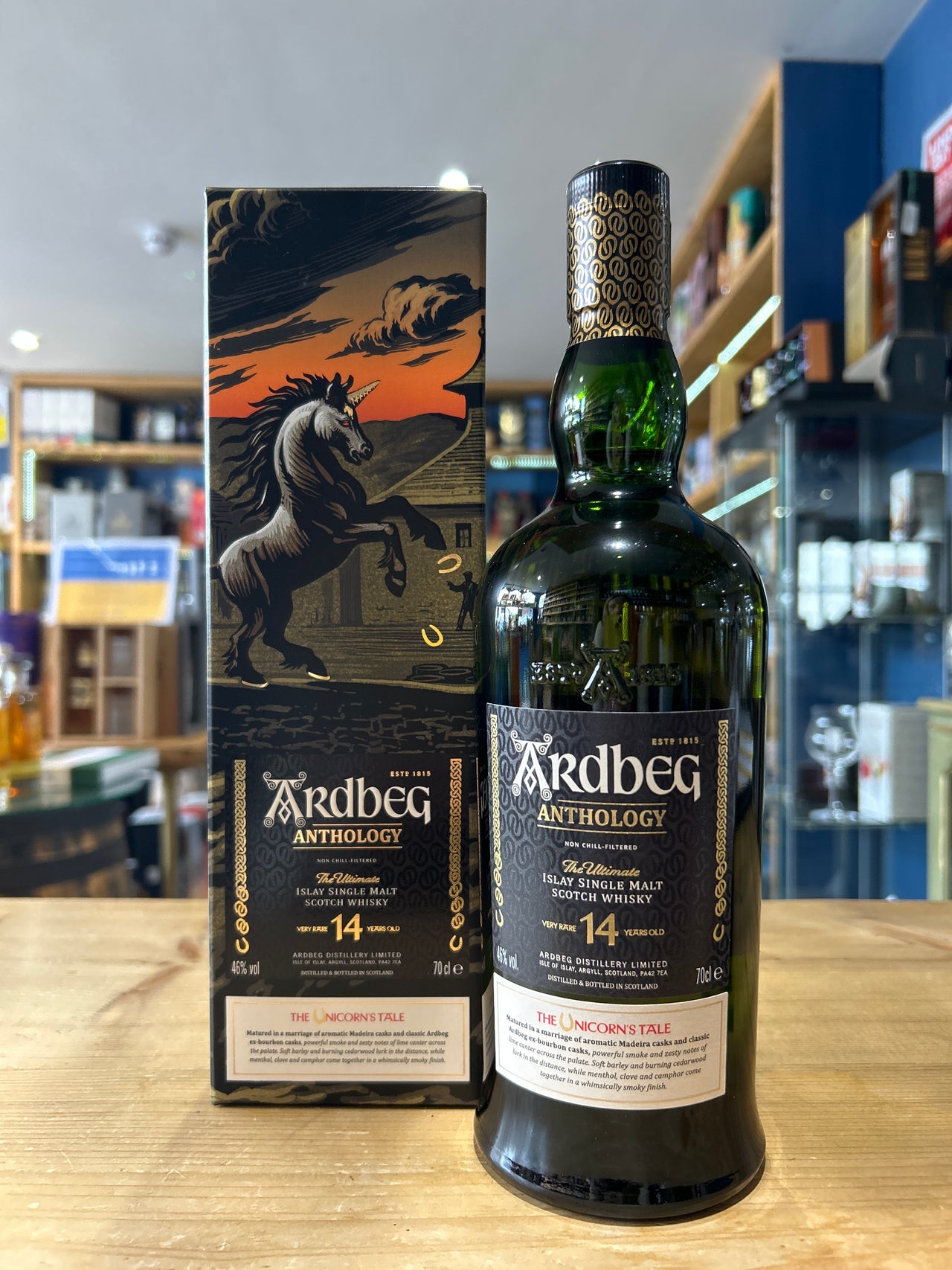 Ardbeg Anthology The Unicorns Tale Aged 14 Years 70cl 46%