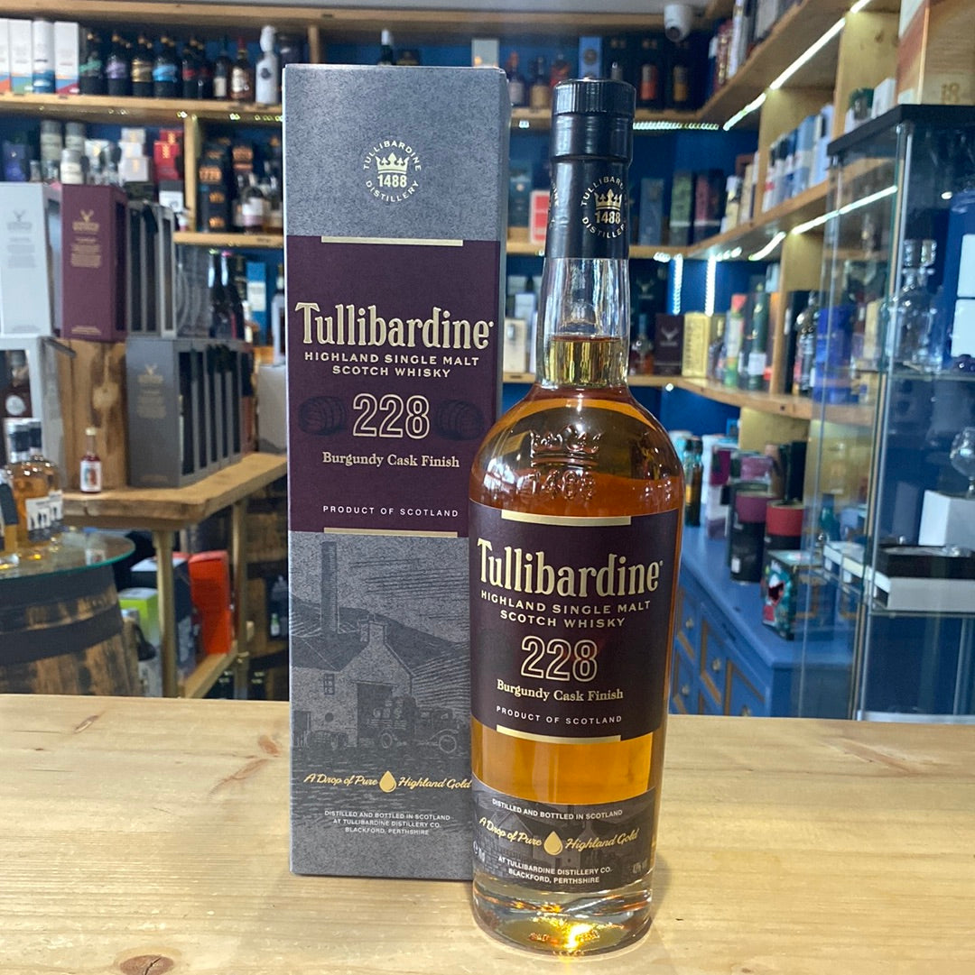 Tullibardine 228 Burgundy Cask Finish 70cl 43%