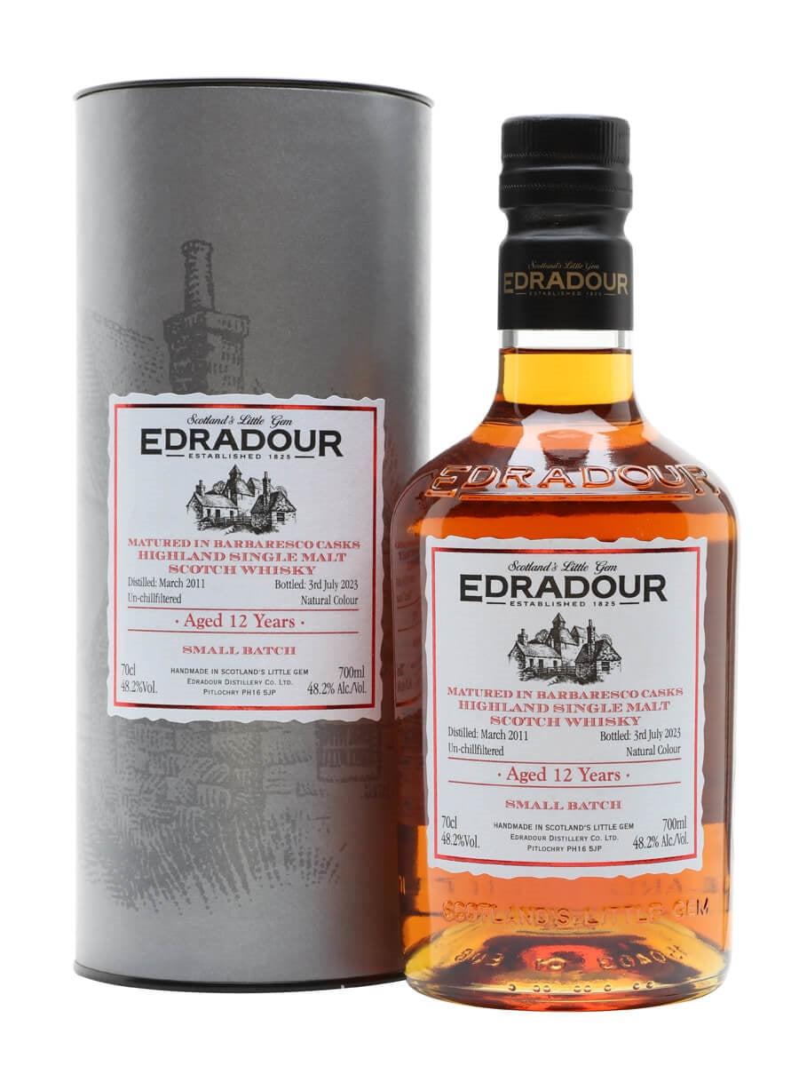 Edradour 12 Year Old Barbaresco Cask 70cl 48.2%