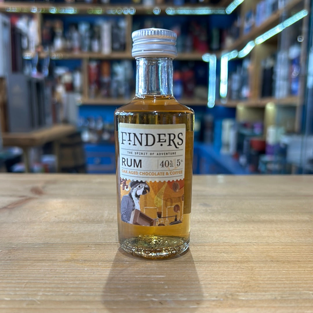 Finders Oak Aged Chocolate & Coffee Rum 5cl 40%