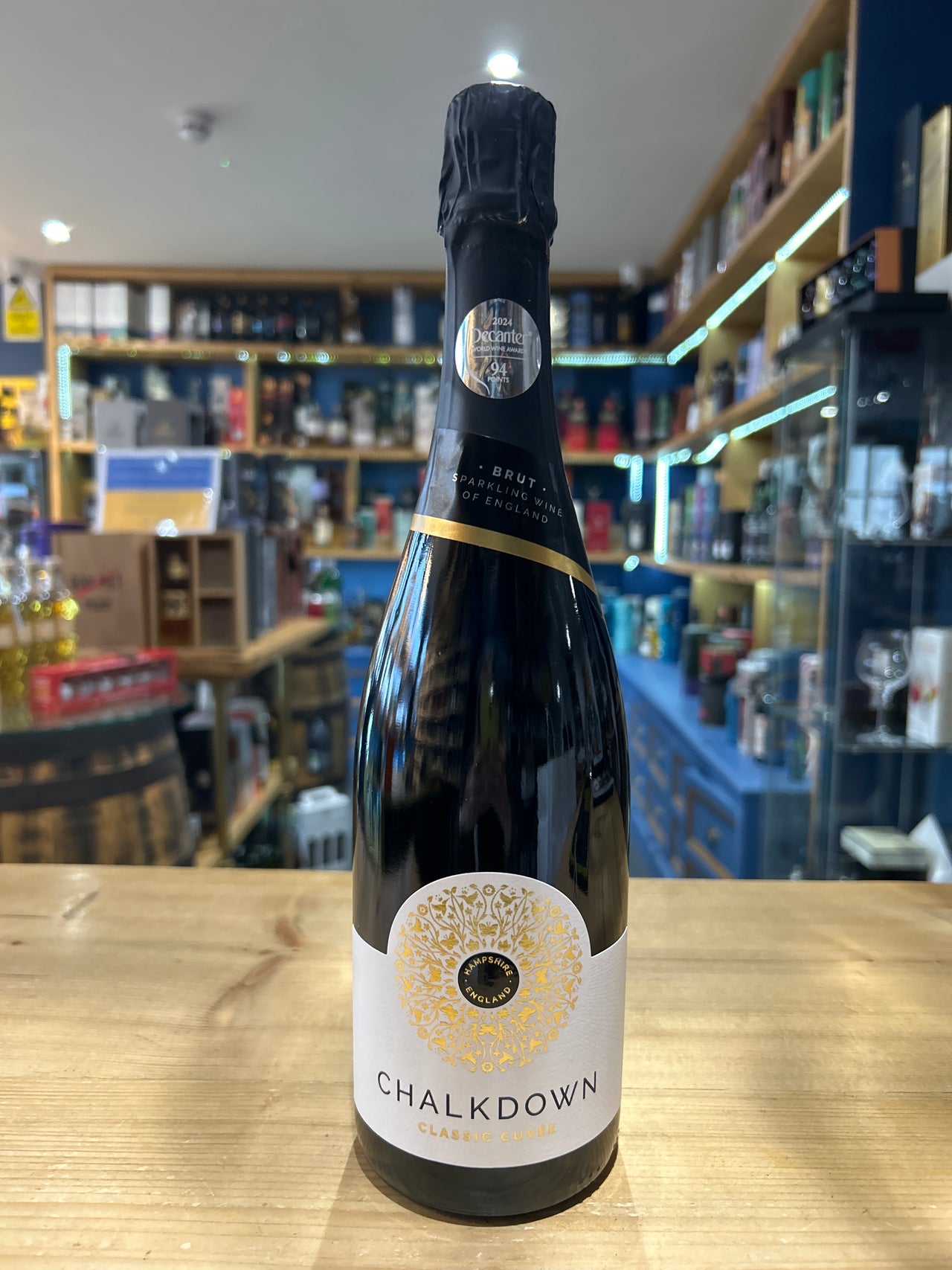 Chalkdown Classic Cuvee English Sparkling Wine 75cl 12%