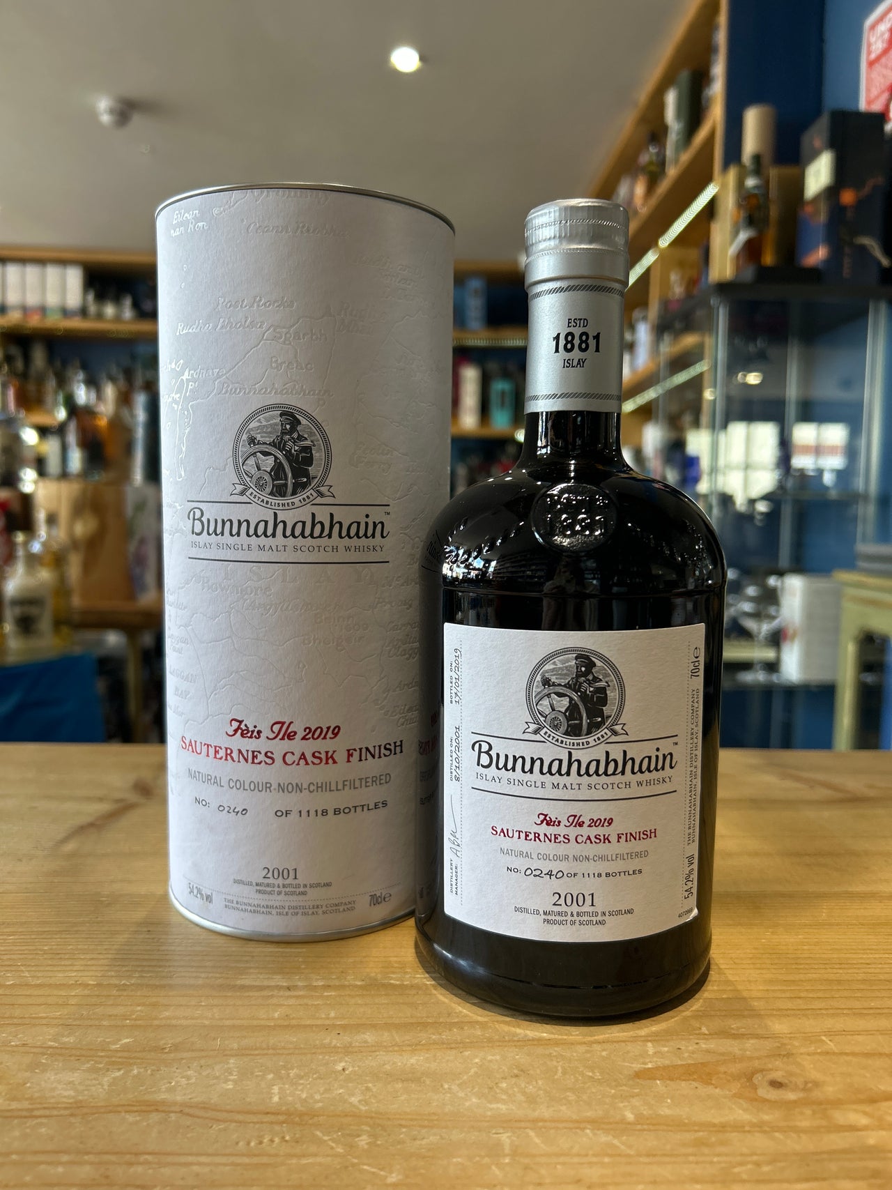 Bunnahabhain Feis Ile 2019 Sauternes Cask Finish Single Malt Whisky 70cl 54.2%