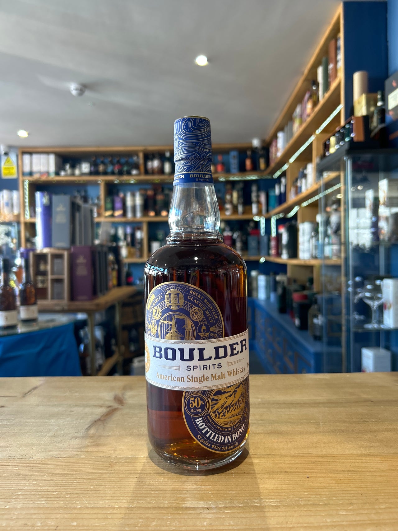 Boulder Spirits Bottled in Bond American Single Malt Whiskey 70cl 50%