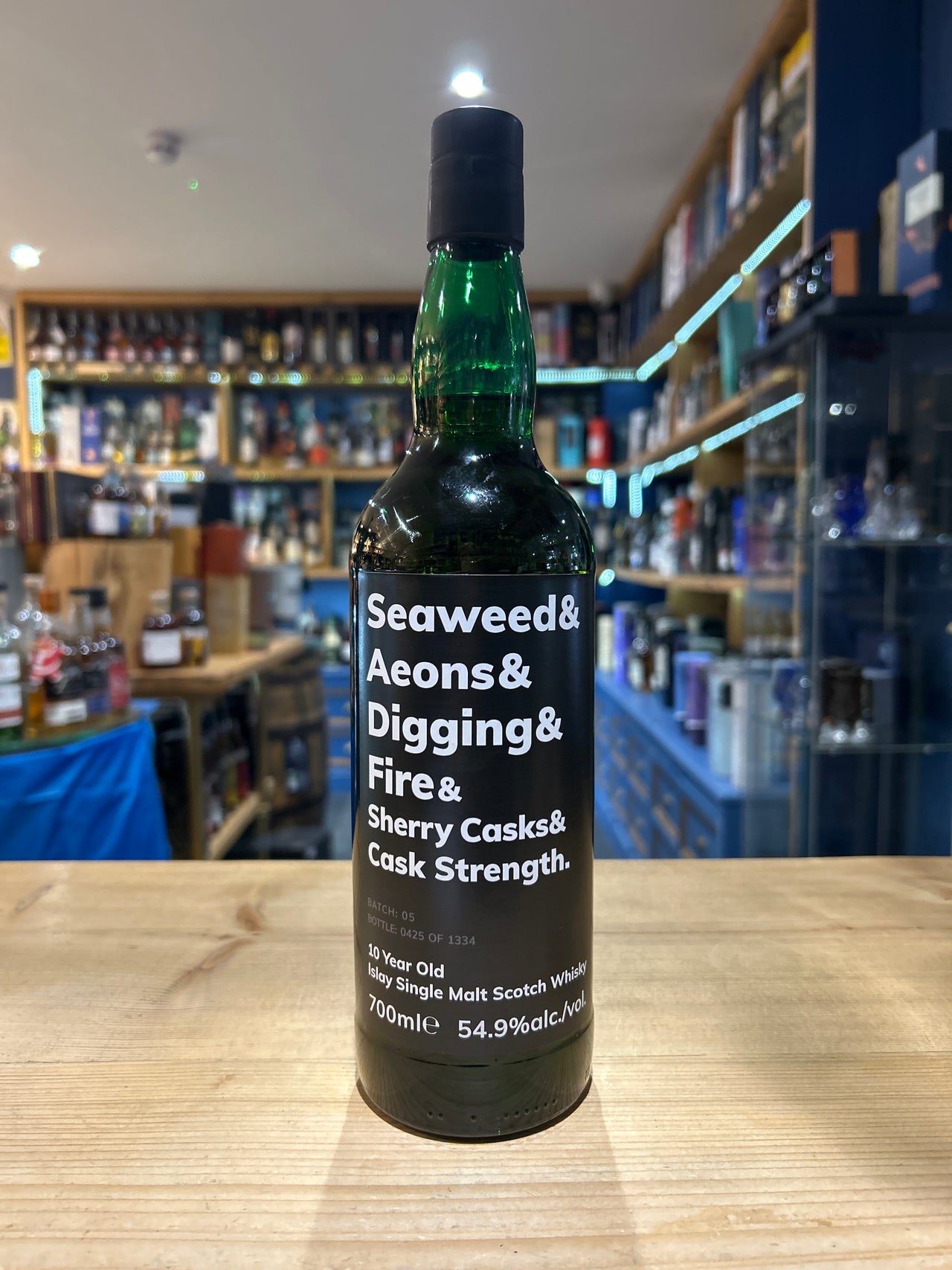 Seaweed & Aeons & Digging & Fire & Sherry Cask & Cask Strength Aged 10 Years Batch 5 70cl 54.9%