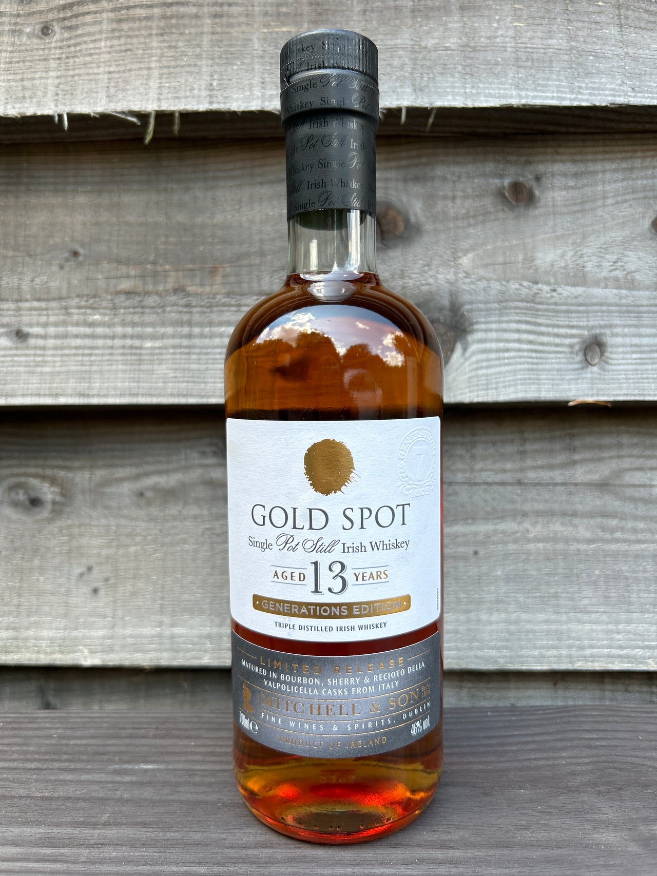 Gold Spot Aged 13 Years Generations Edition 70cl 46%