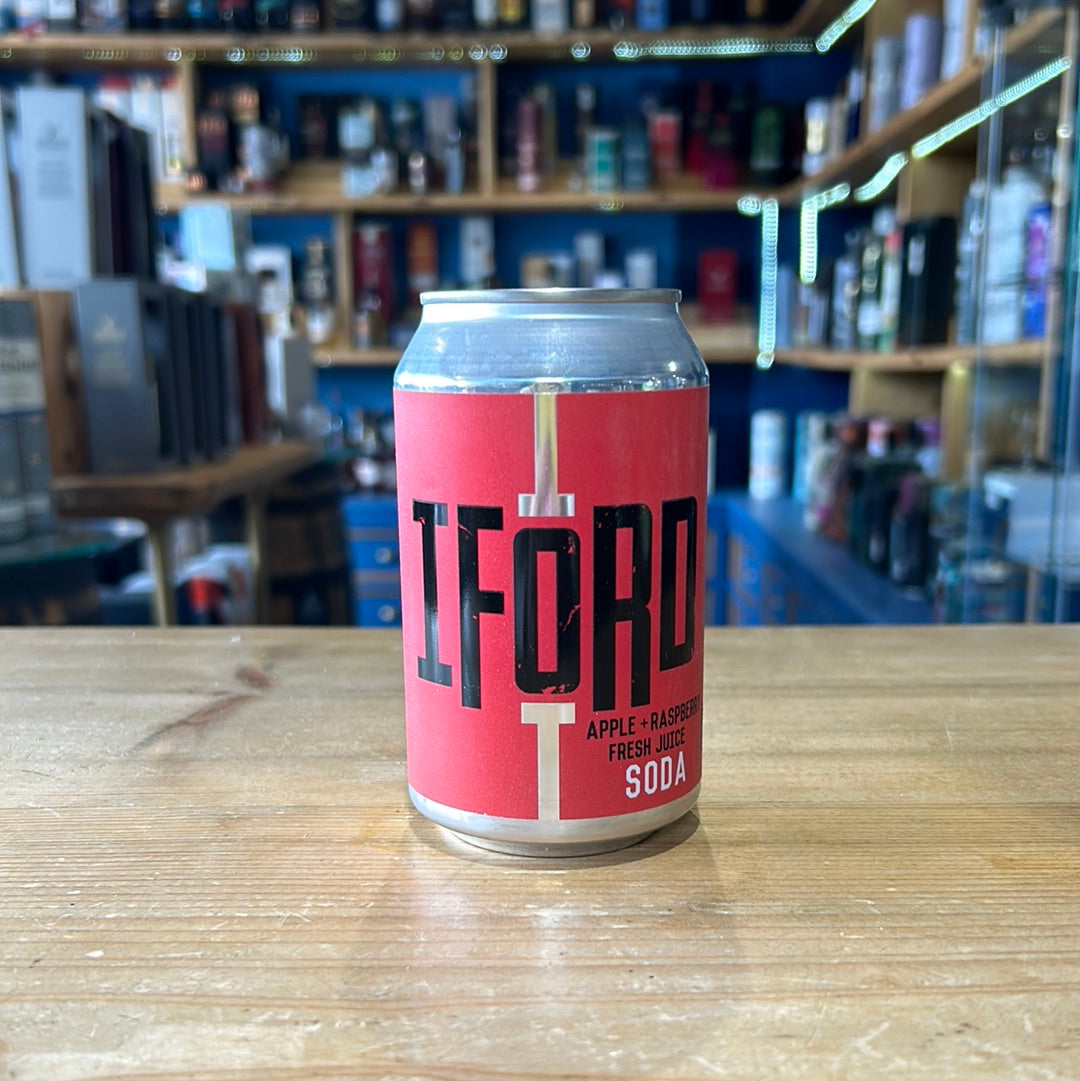 Iford Apple & Raspberry Fresh Juice Soad 330ml 0%