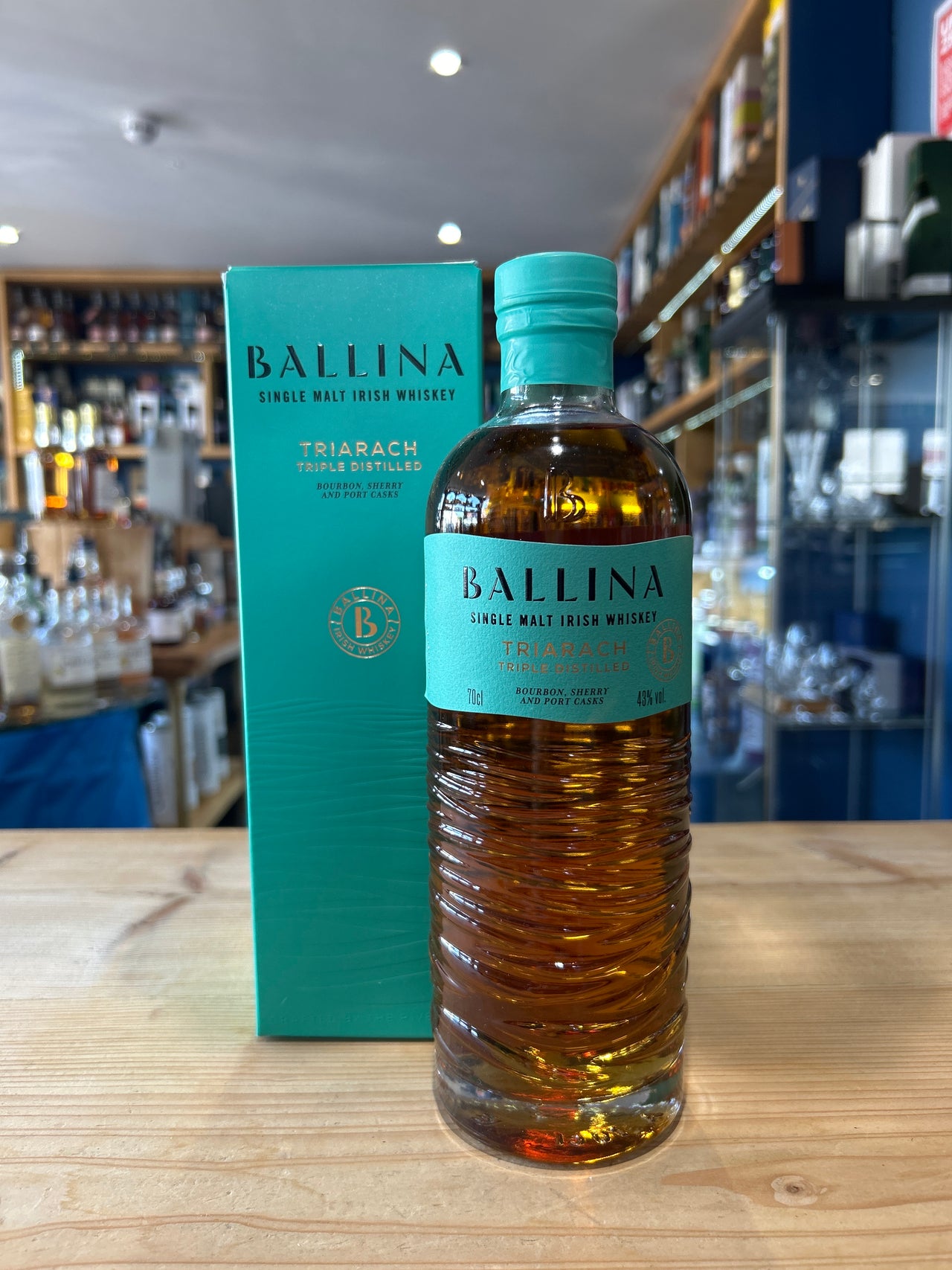 Ballina Triarach Irish Single Malt 70cl 43%