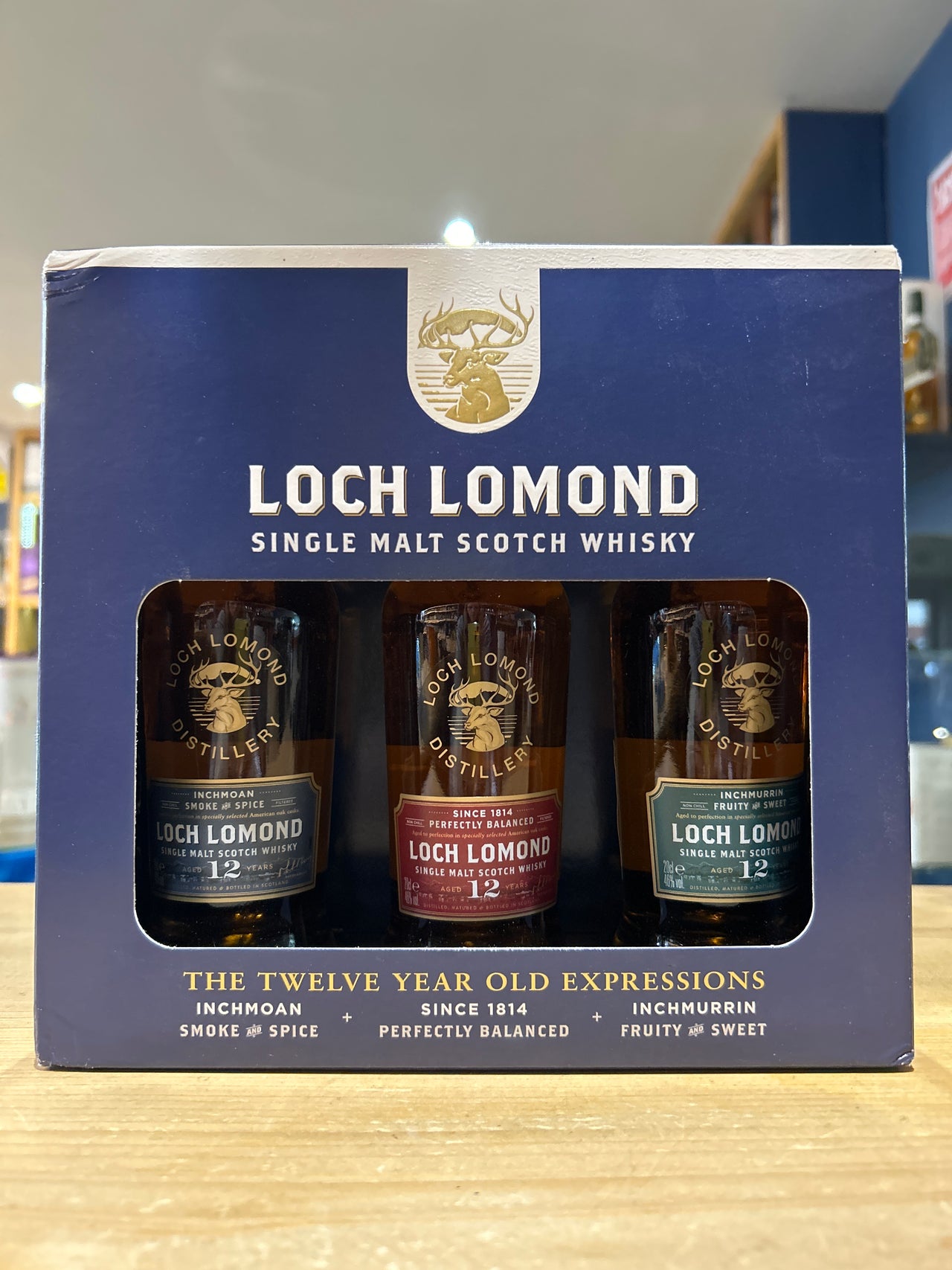 Loch Lomond The Twelve Year Old Expressions 3 x 20cl 46%