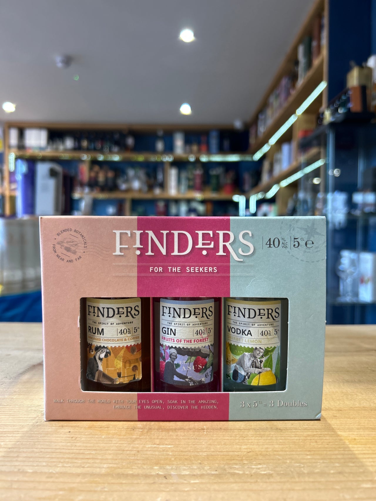 Finders 3 x mini 5cl pack