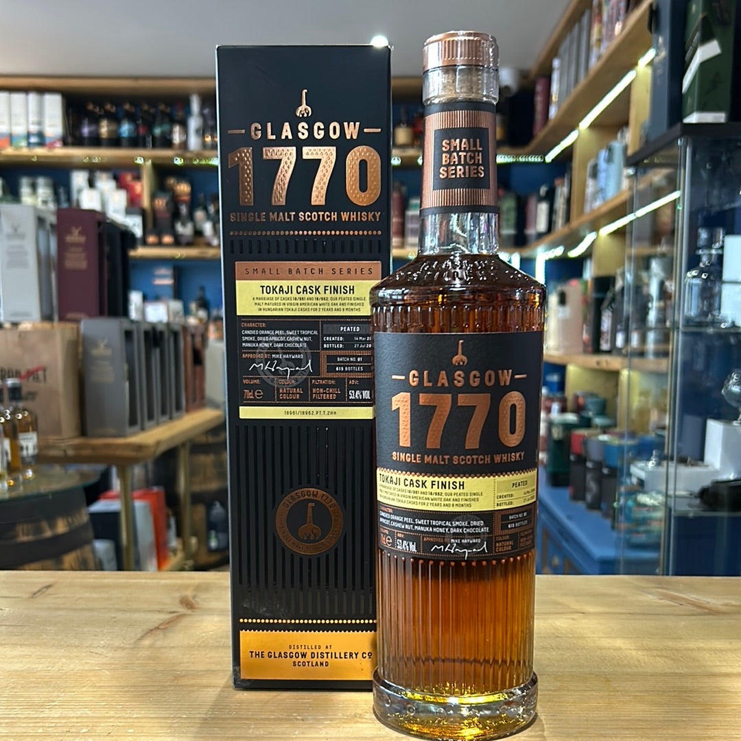 Glasgow 1770 Tokaji Cask Finish 70cl 53.4%