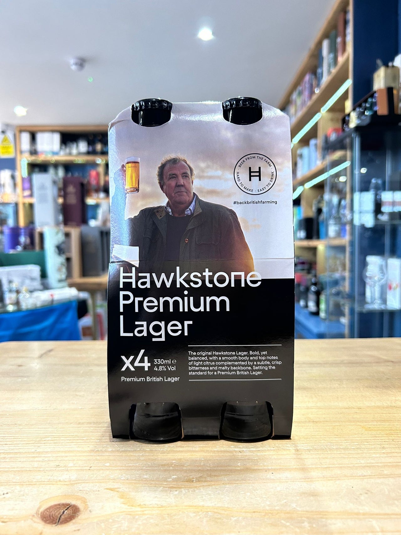 Hawkstone 4 x Premium Lager Bottle pack