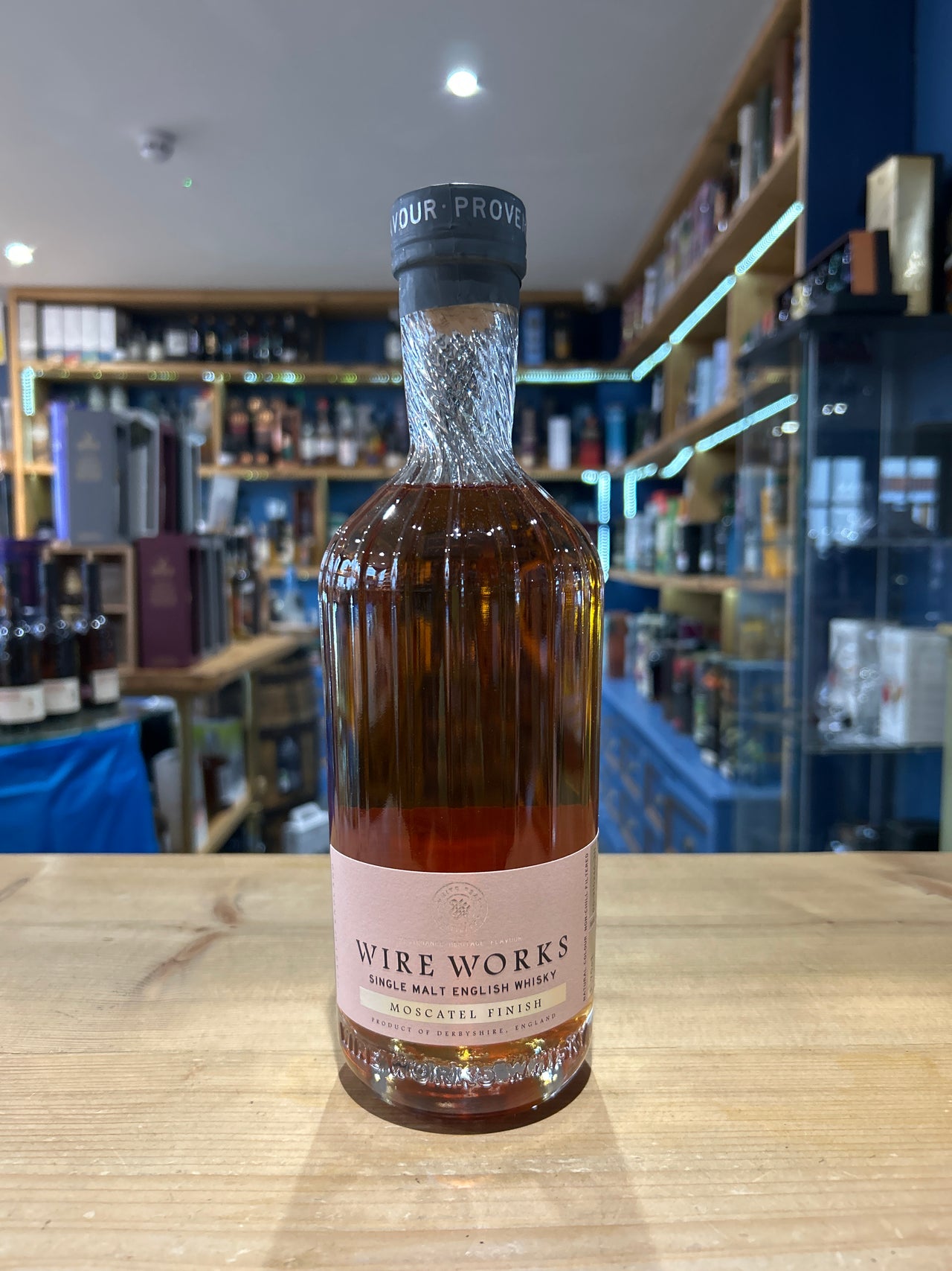 Wire Works Moscatel Finish Single Malt English Whisky 70cl 53.6%