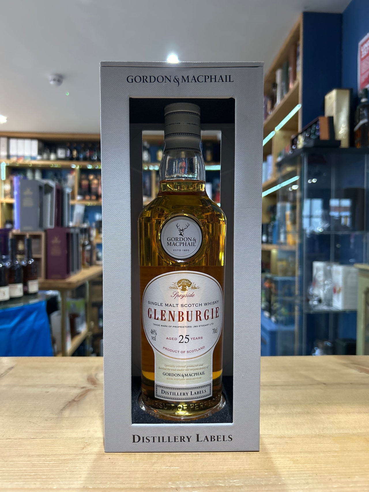 Gordon & MacPhail Distillery Labels Glenburgie 25 Year Old 70cl 46%