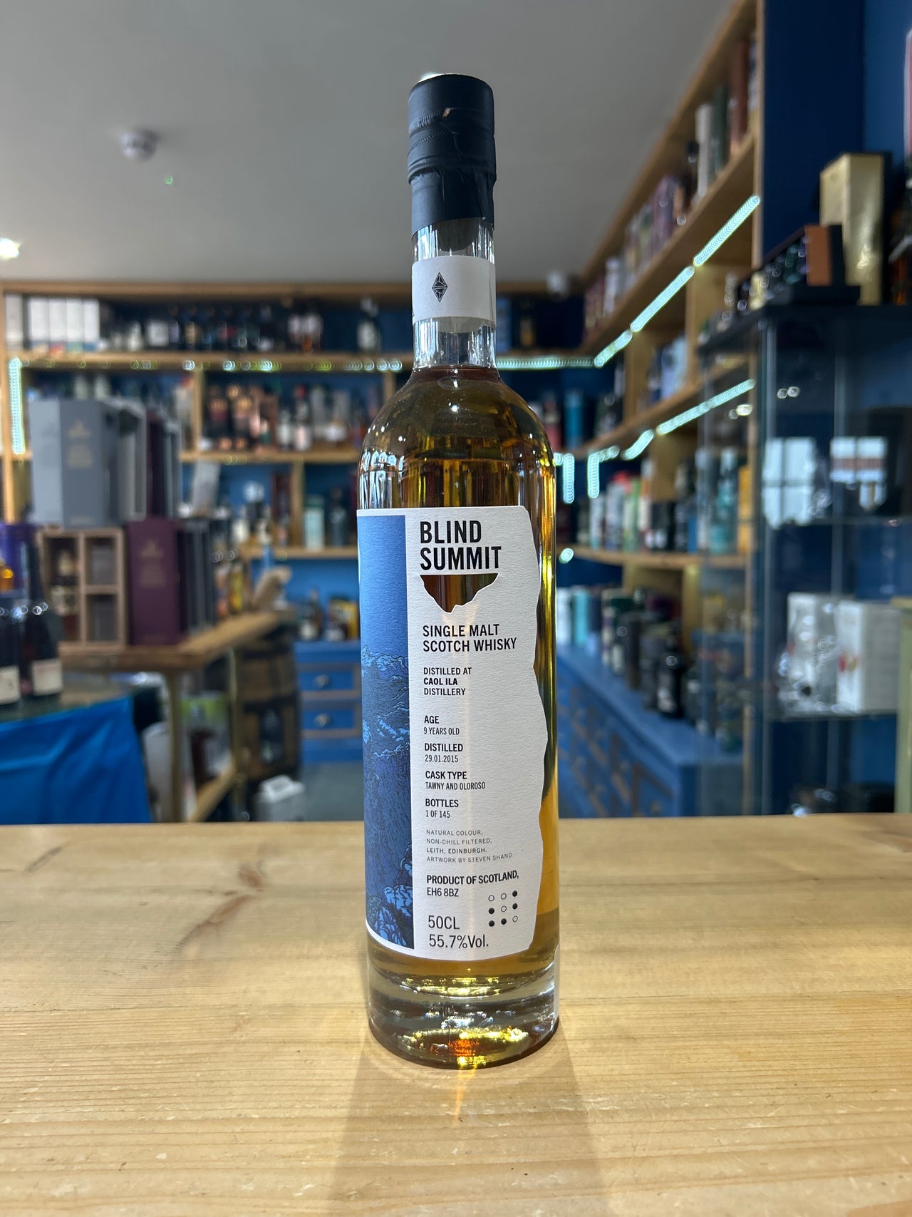 Blind Summit Caol Ila 9 Year Old Tawny & Oloroso Cask Finish 50cl 55.7%