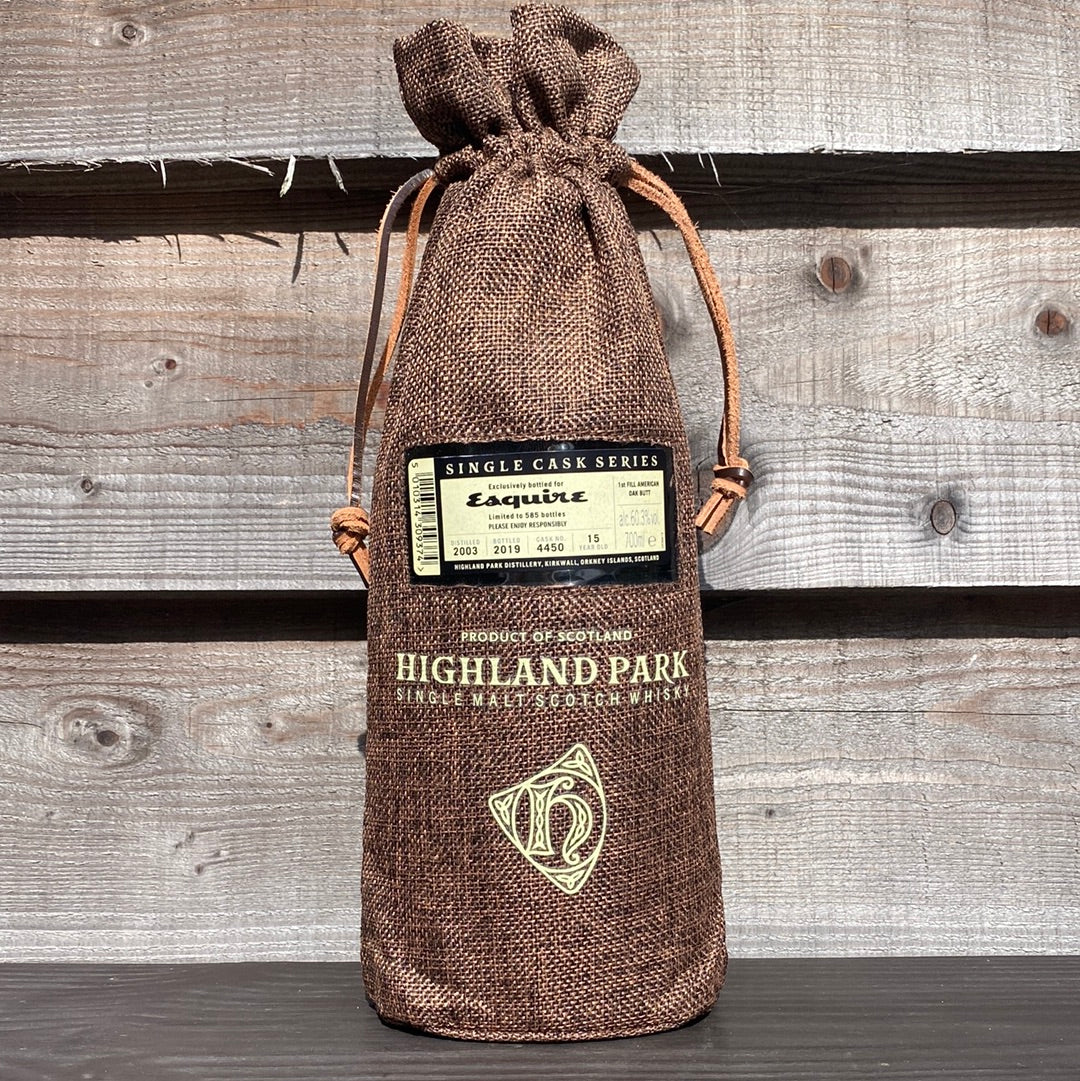 Highland Park Single Cask 'Esquire' Aged 15 Years 70cl 60.3%