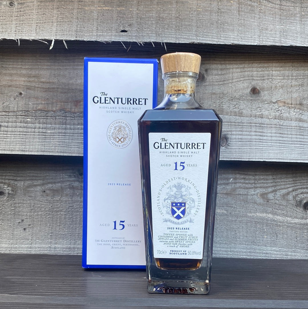 Glenturret Aged 15 Years 2023 Release 70cl 50.8%