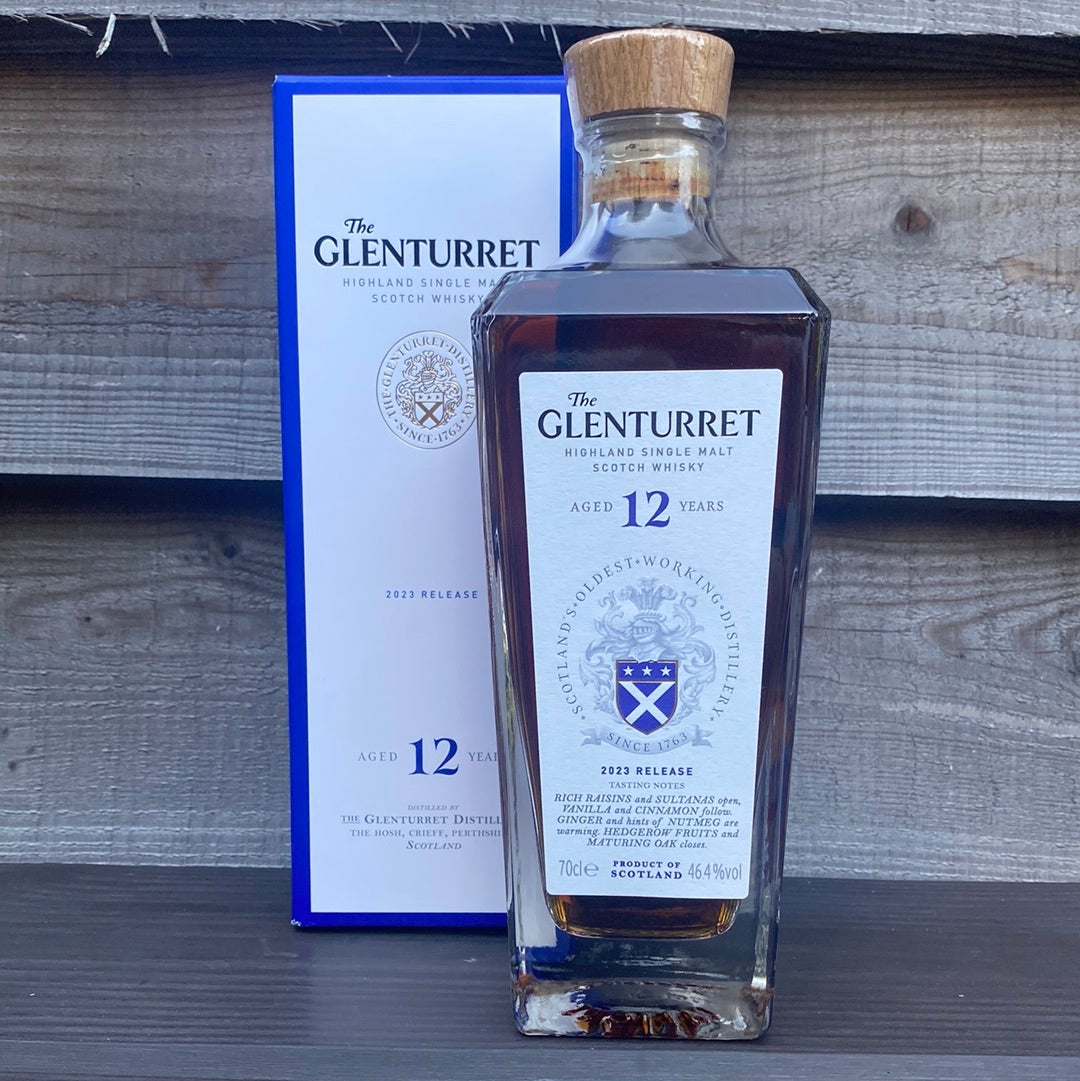 Glenturret Aged 12 Years 2023 Release 70cl 46.4%