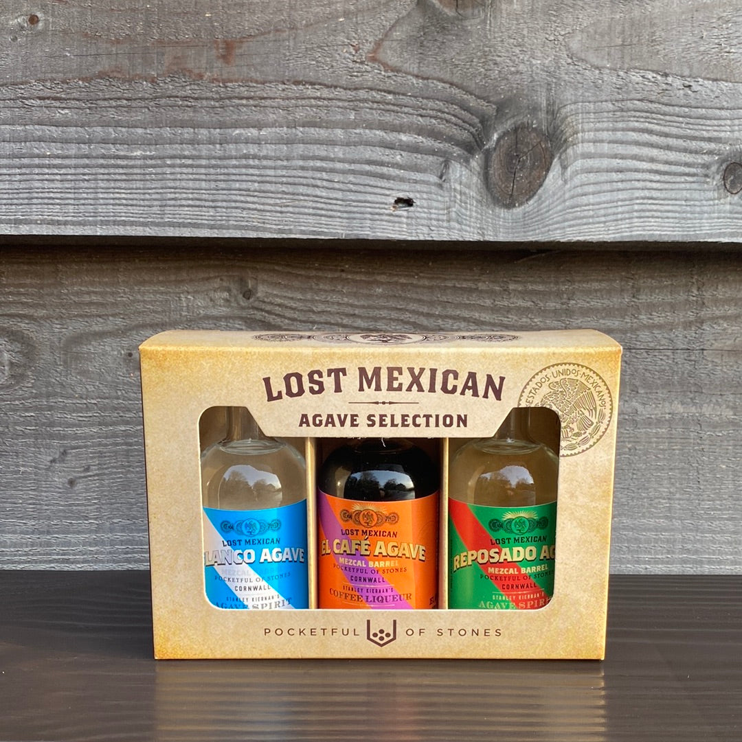 Lost Mexican Agave Miniature Gift Set 3 x 5cl