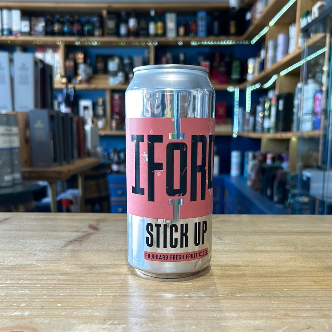 Isla's Bar - Iford Stick Up Rhubarb Fresh Fruit Cider 440ml 3.4%