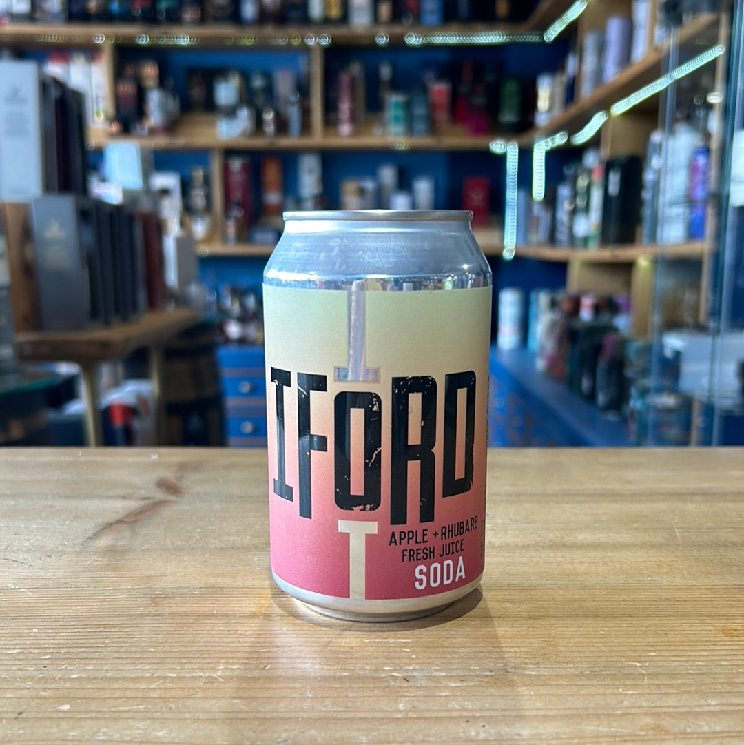Isla's Bar - Iford Apple & Rhubarb Fresh Juice Soda 330ml 0%