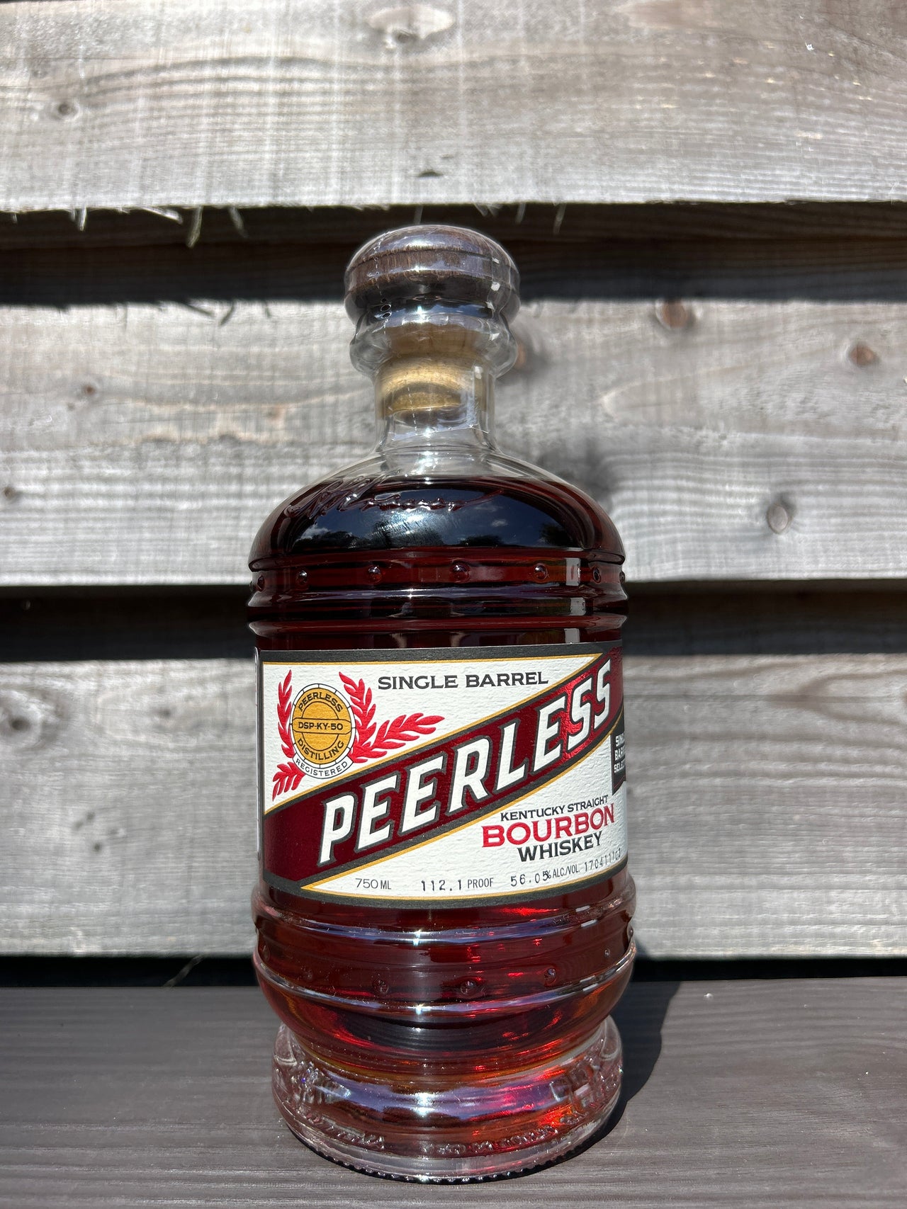 Peerless Aged 5 Years Single Barrel Bourbon Whiskey 75cl 56.05%