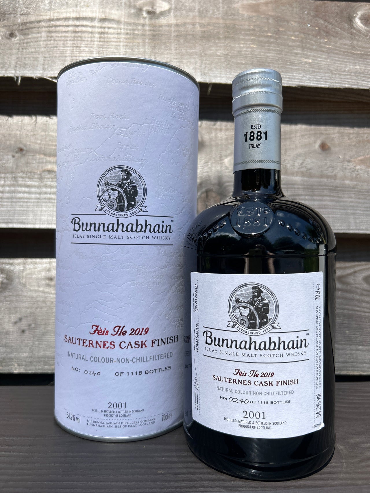 Bunnahabhain Feis Ile 2019 Sauternes Cask Finish Single Malt Whisky 70cl 54.2%