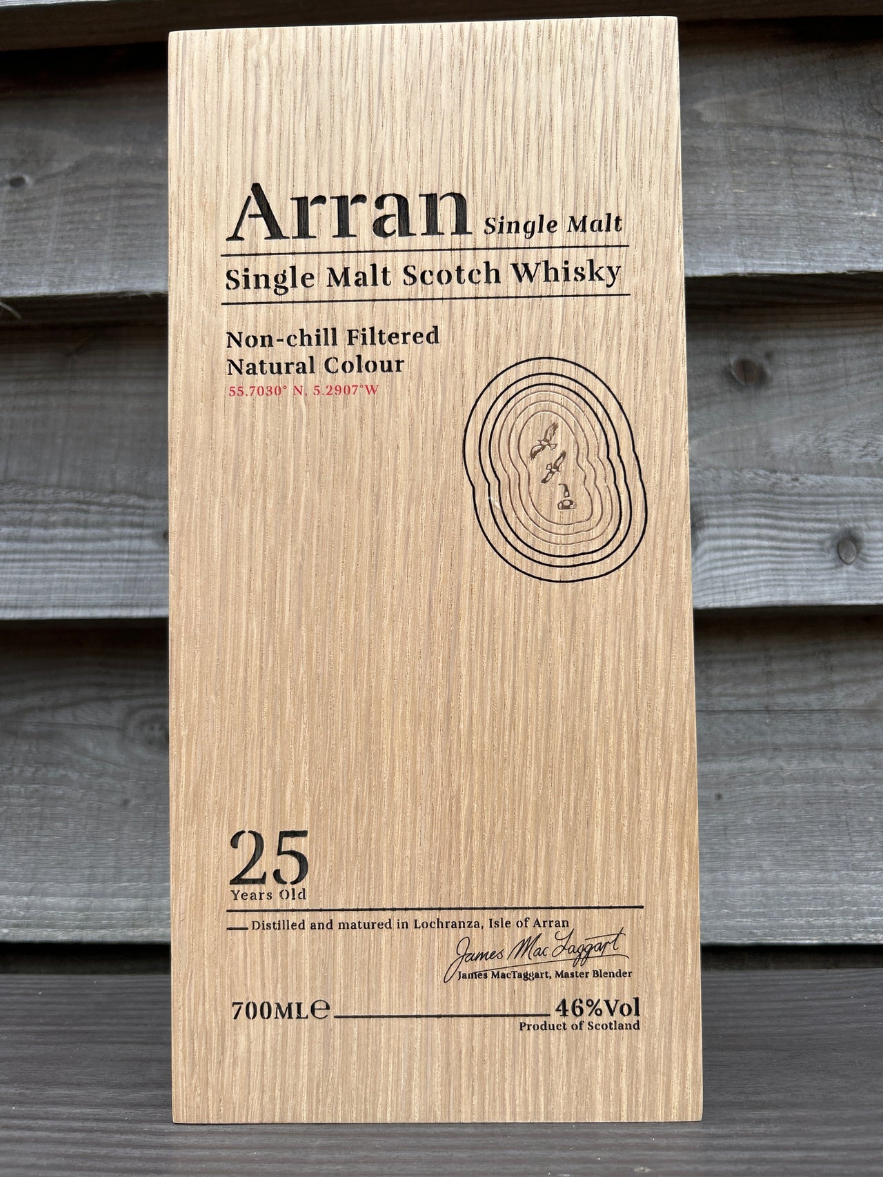 Arran 25 Year Old Single Malt Whisky 70cl 46%