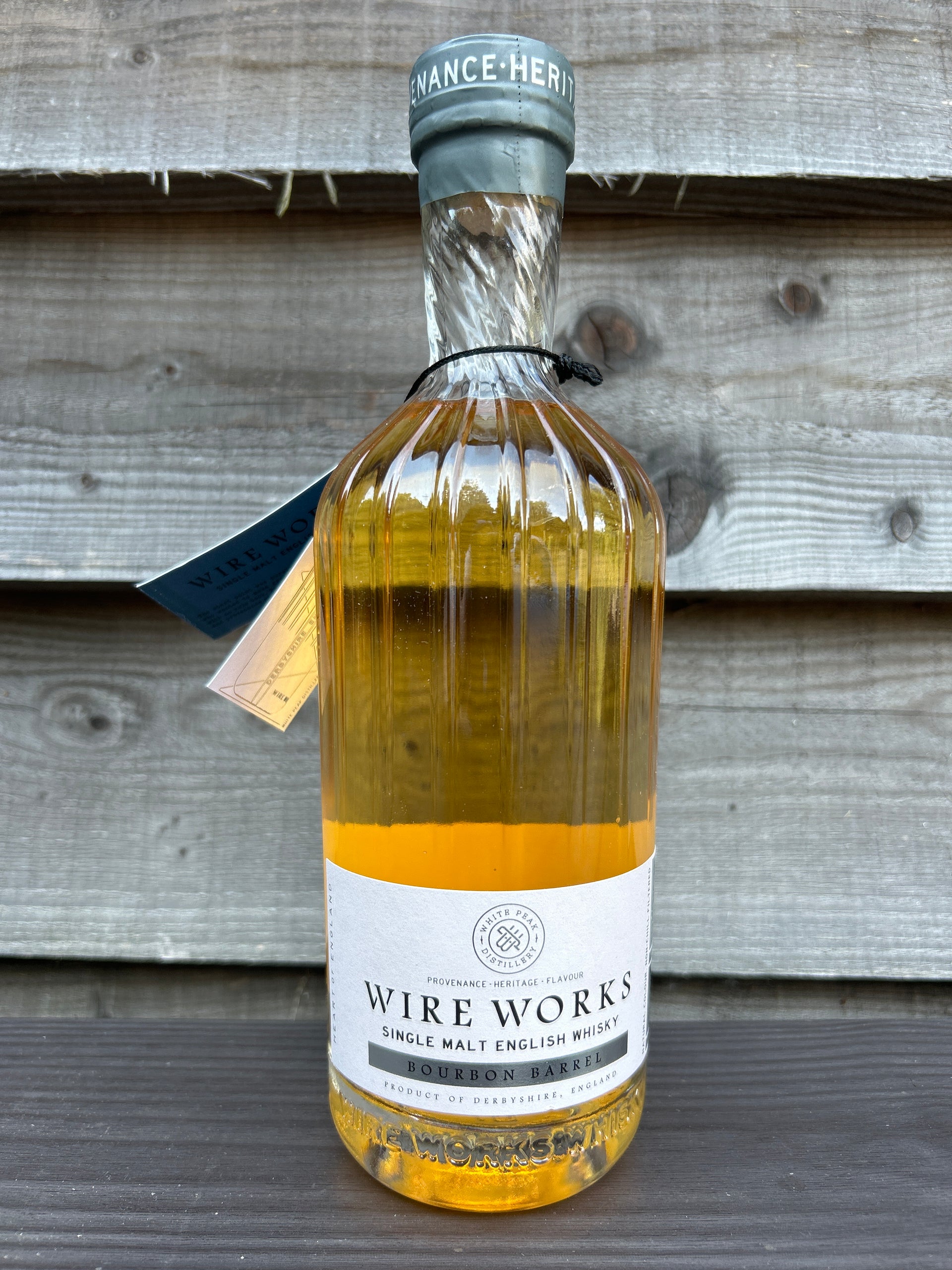 Wire Works Bourbon Barrel Finish Single Malt English Whisky 70cl 53.4%