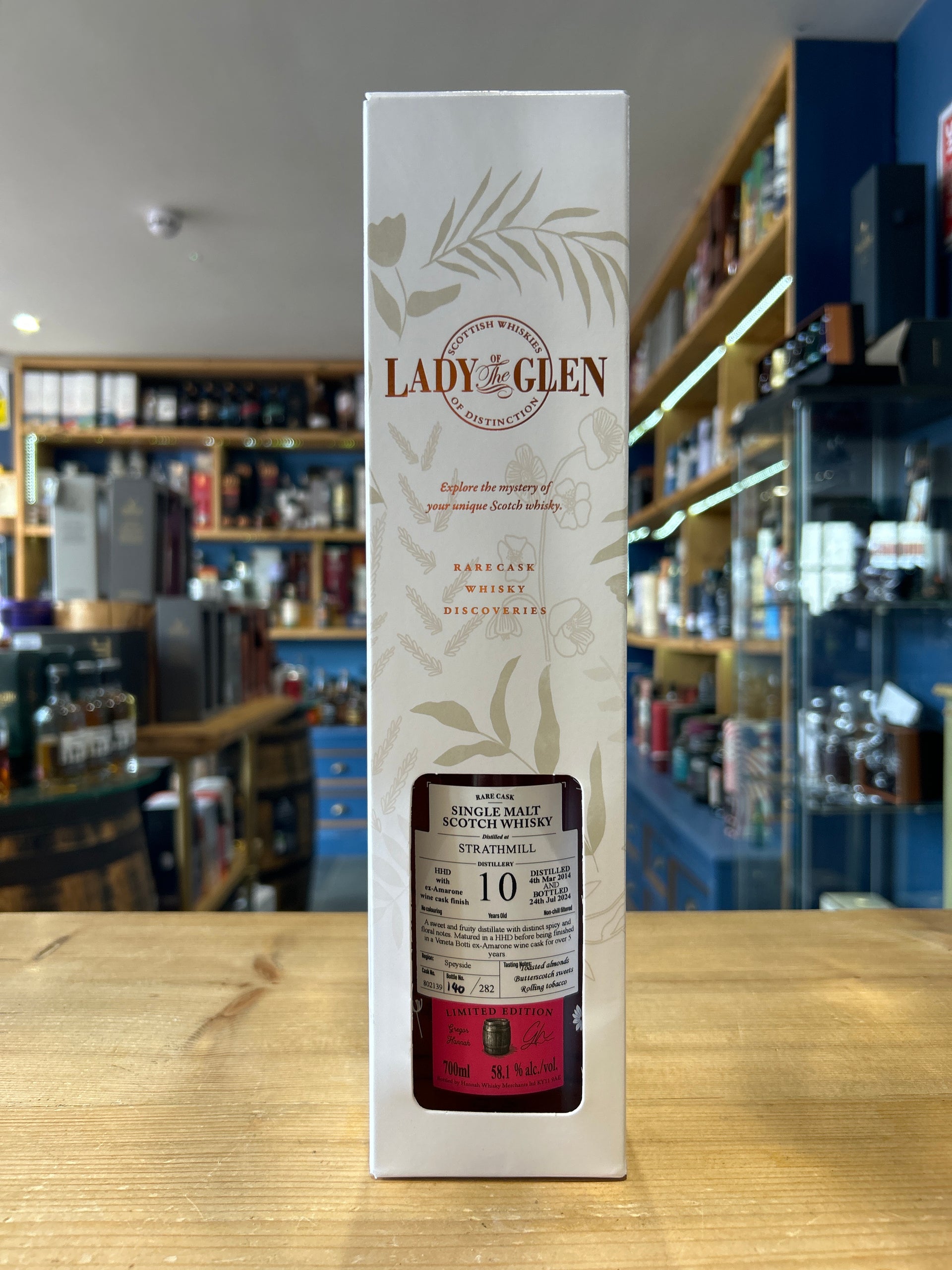 Lady of the Glen strathmill whisky