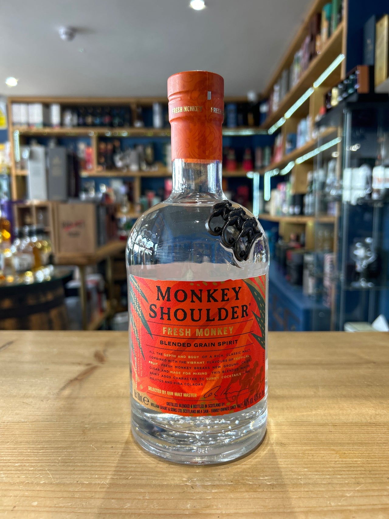 Monkey Shoulder Fresh Monkey Blended Grain Spirit 70cl 40%