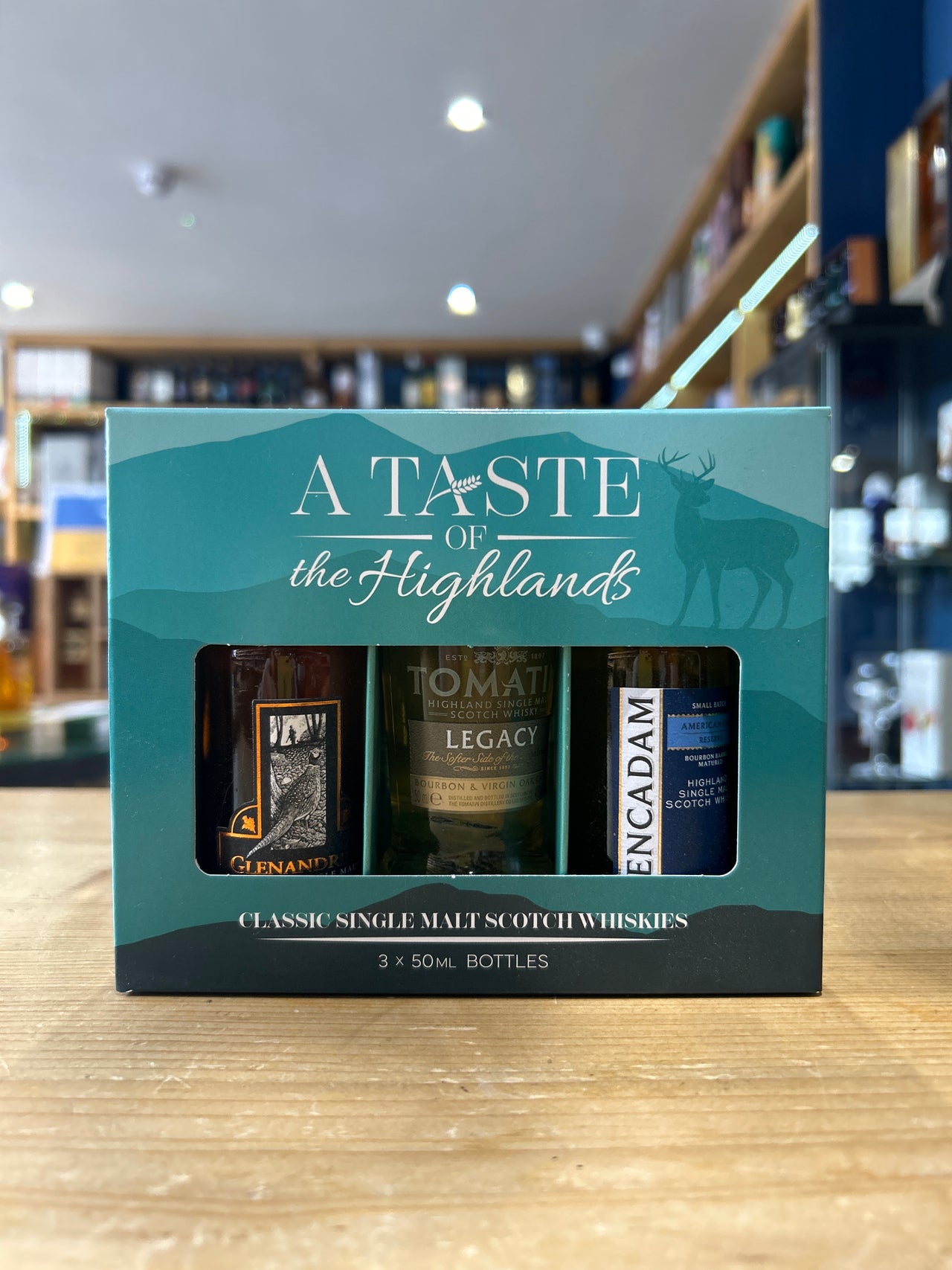 A Taste of the Highlands 3 x 5cl Single Malt Whisky Gift Set