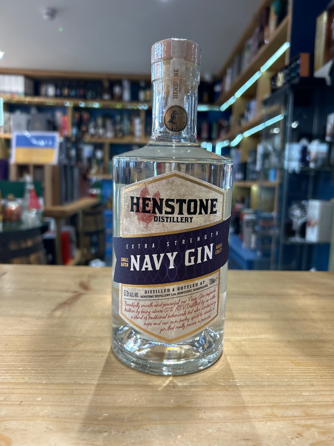 Henstone Navy Gin 70cl 57.3%