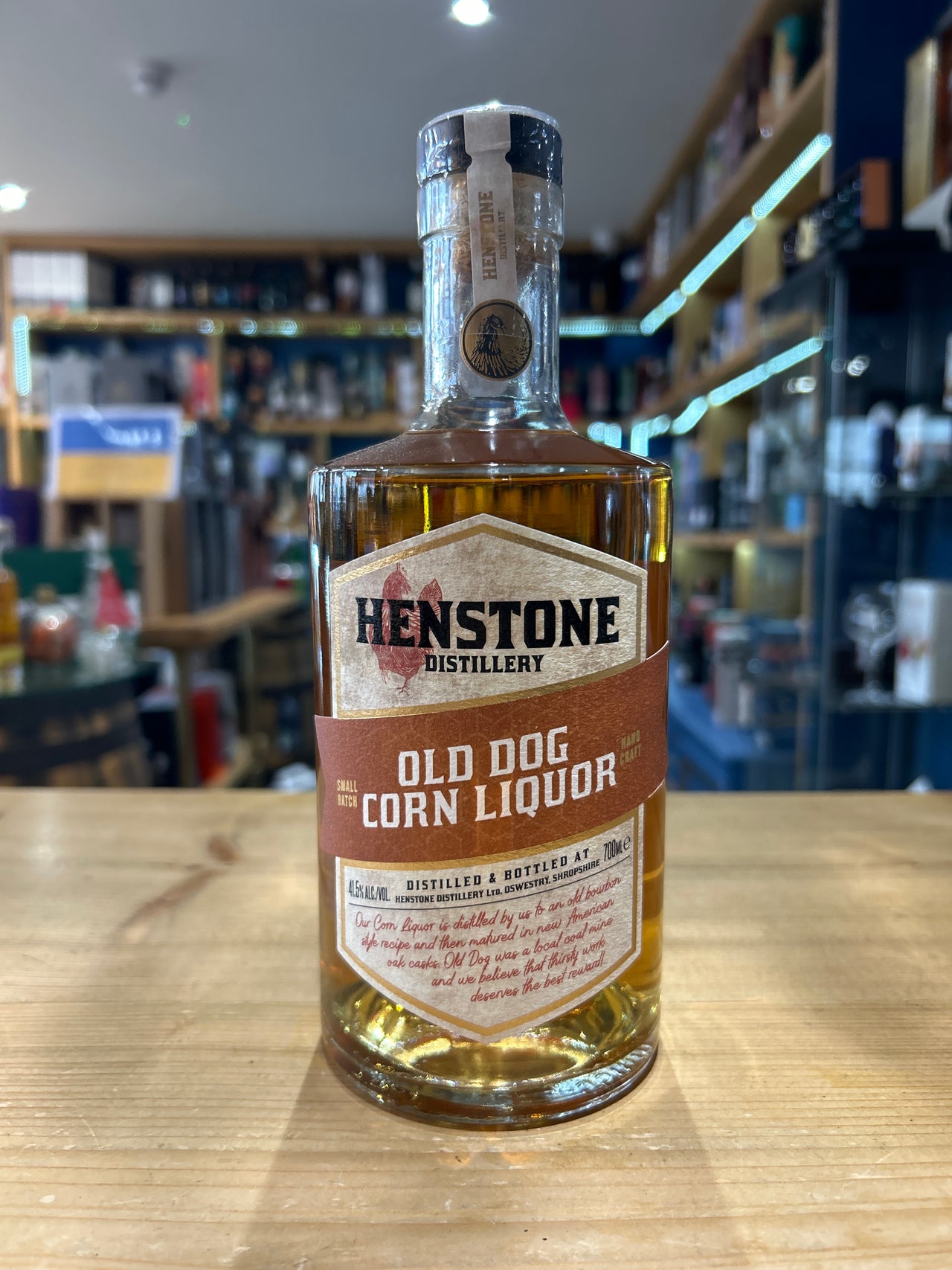 Henstone Old Dog Corn Liquor 70cl 41.5%