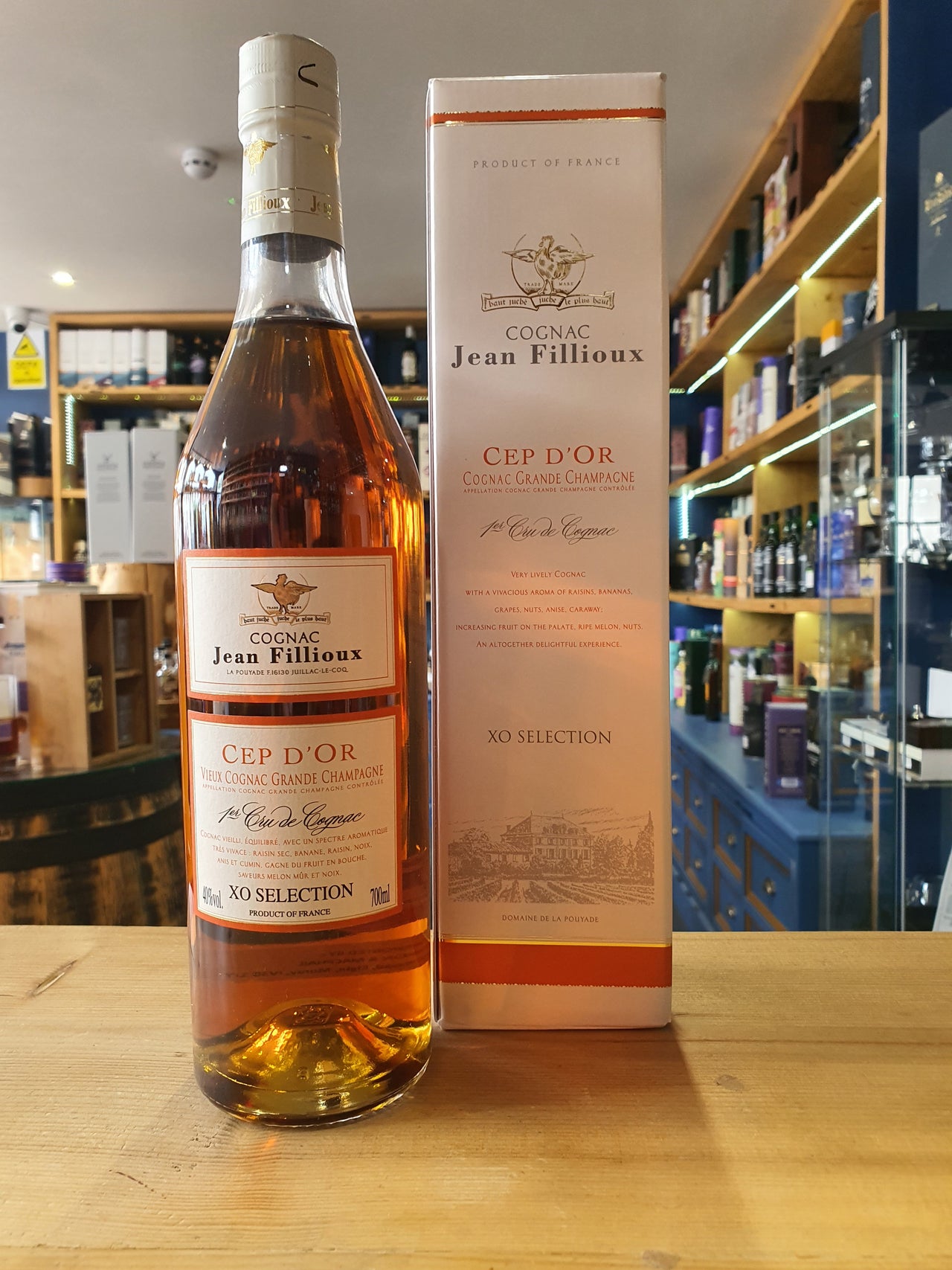 Jean Fillioux Cep D'Or Cognac Grande Champagne 70cl 40%